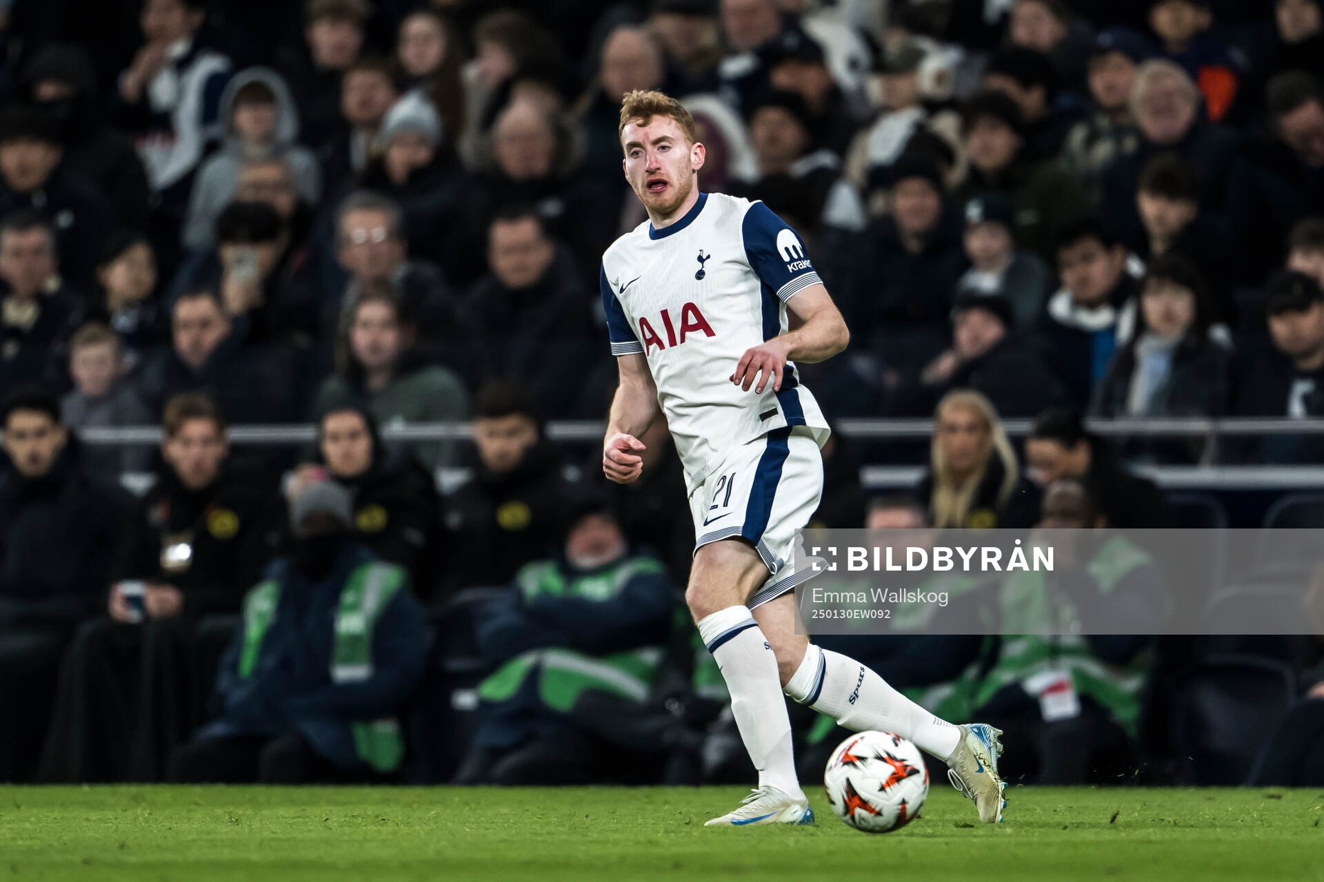 Dejan Kulusevski of Tottenham Hotspur