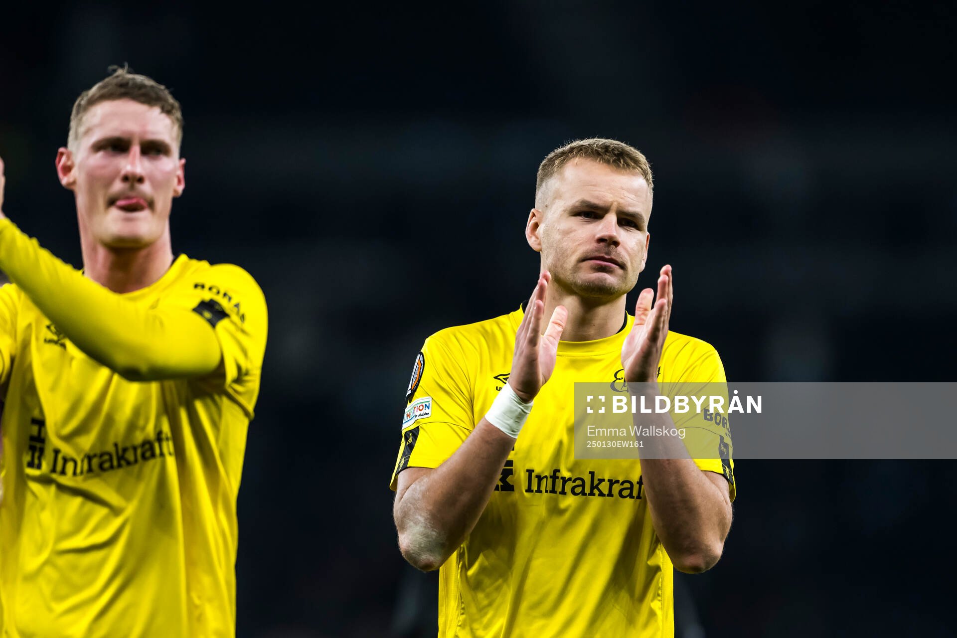 Gustav Henriksson of Elfsborg looks dejected