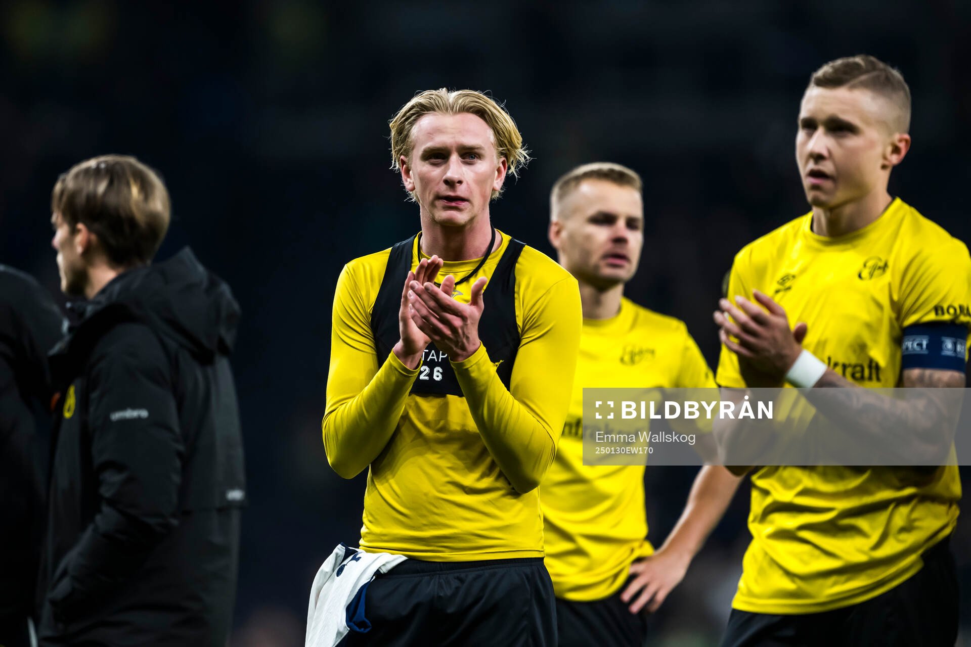 Ludvig Richtnér of Elfsborg looks dejected