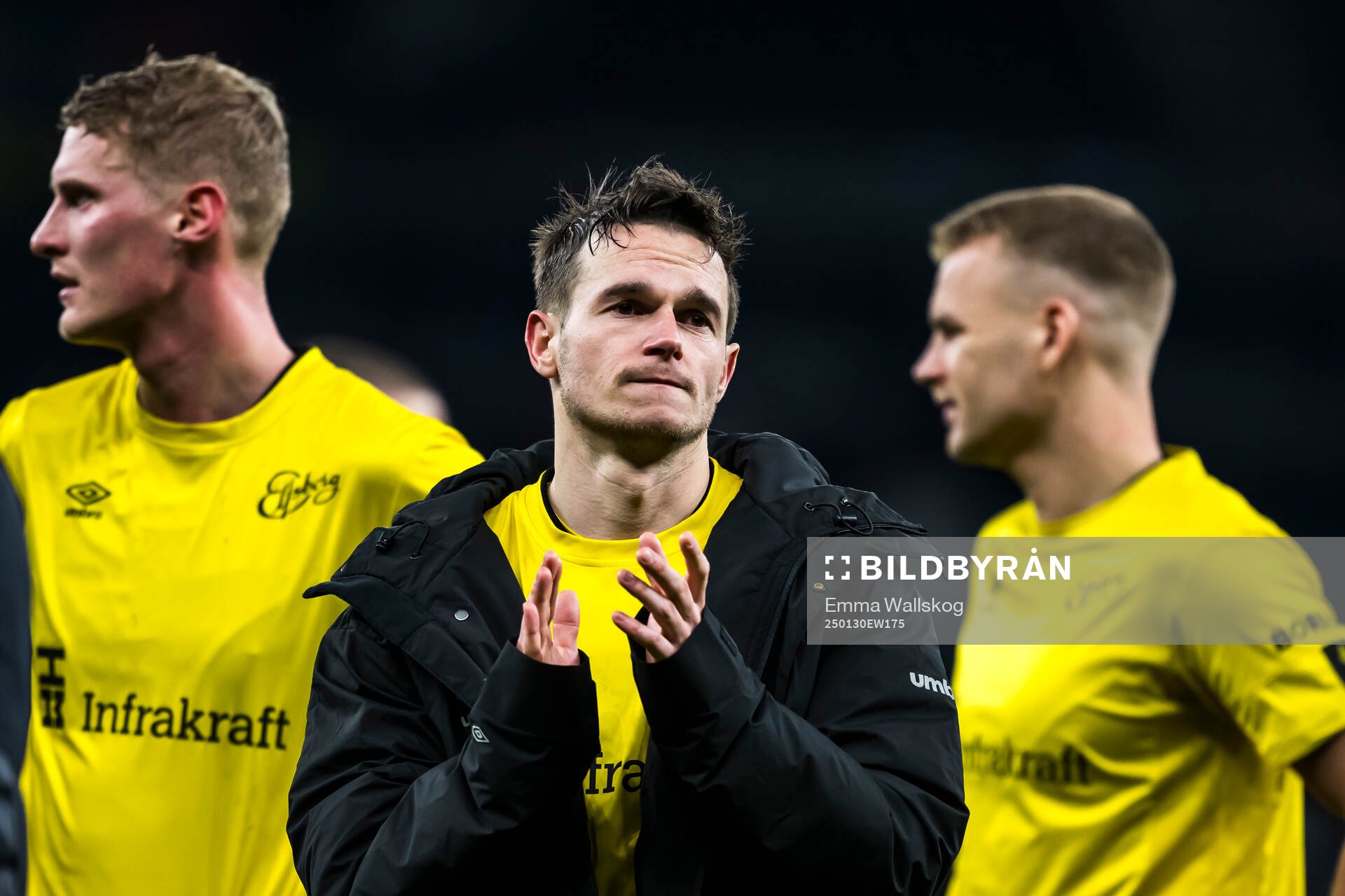 Jens Jakob Dyhr Thomasen of Elfsborg looks dejected