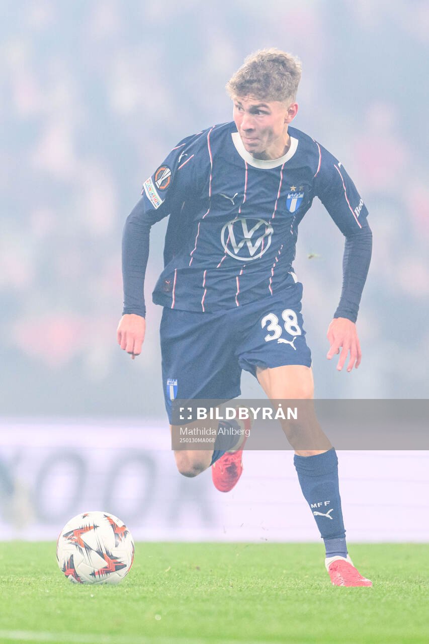 Hugo Bolin of Malmö FF