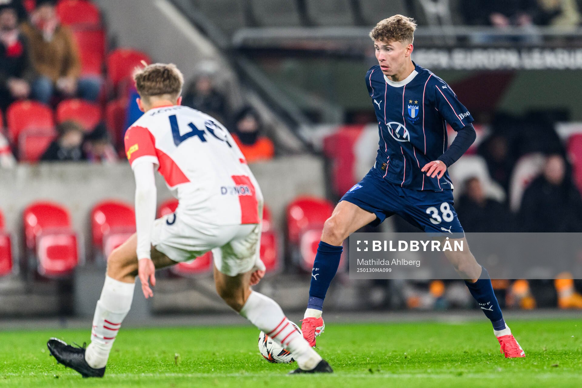 Hugo Bolin of Malmö FF