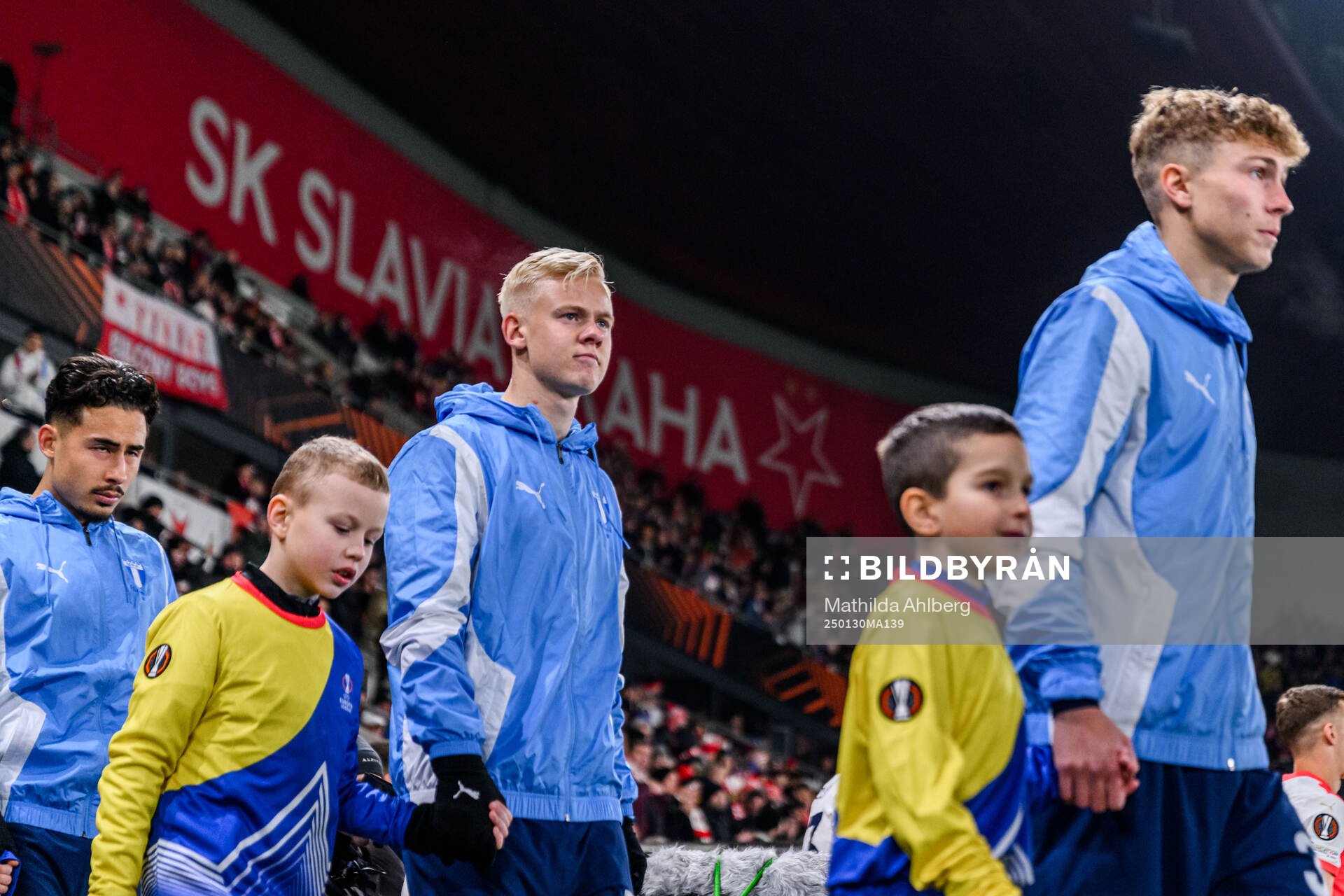 Otto Rosengren and Hugo Bolin of Malmö FF