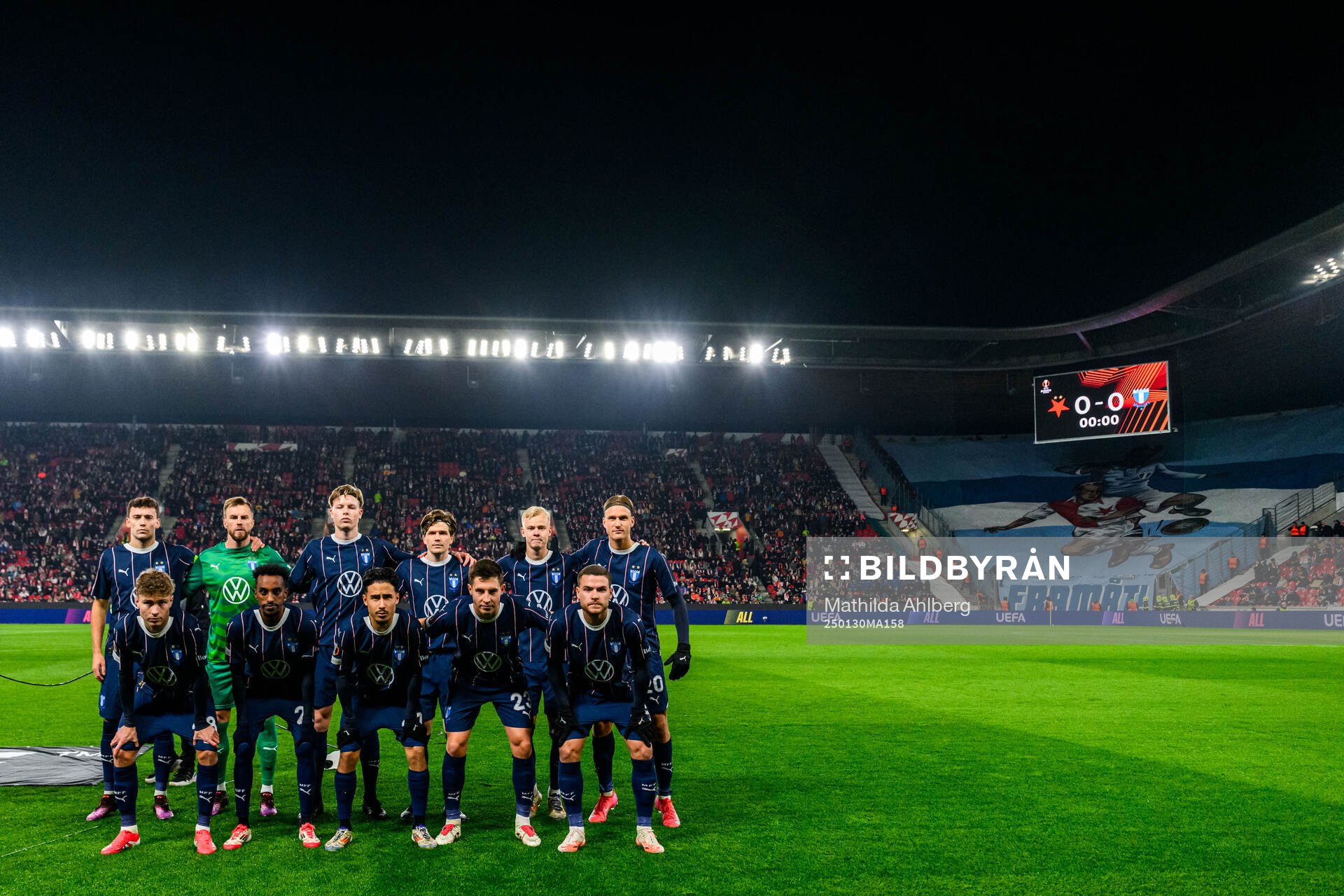 Starting eleven of Malmö FF