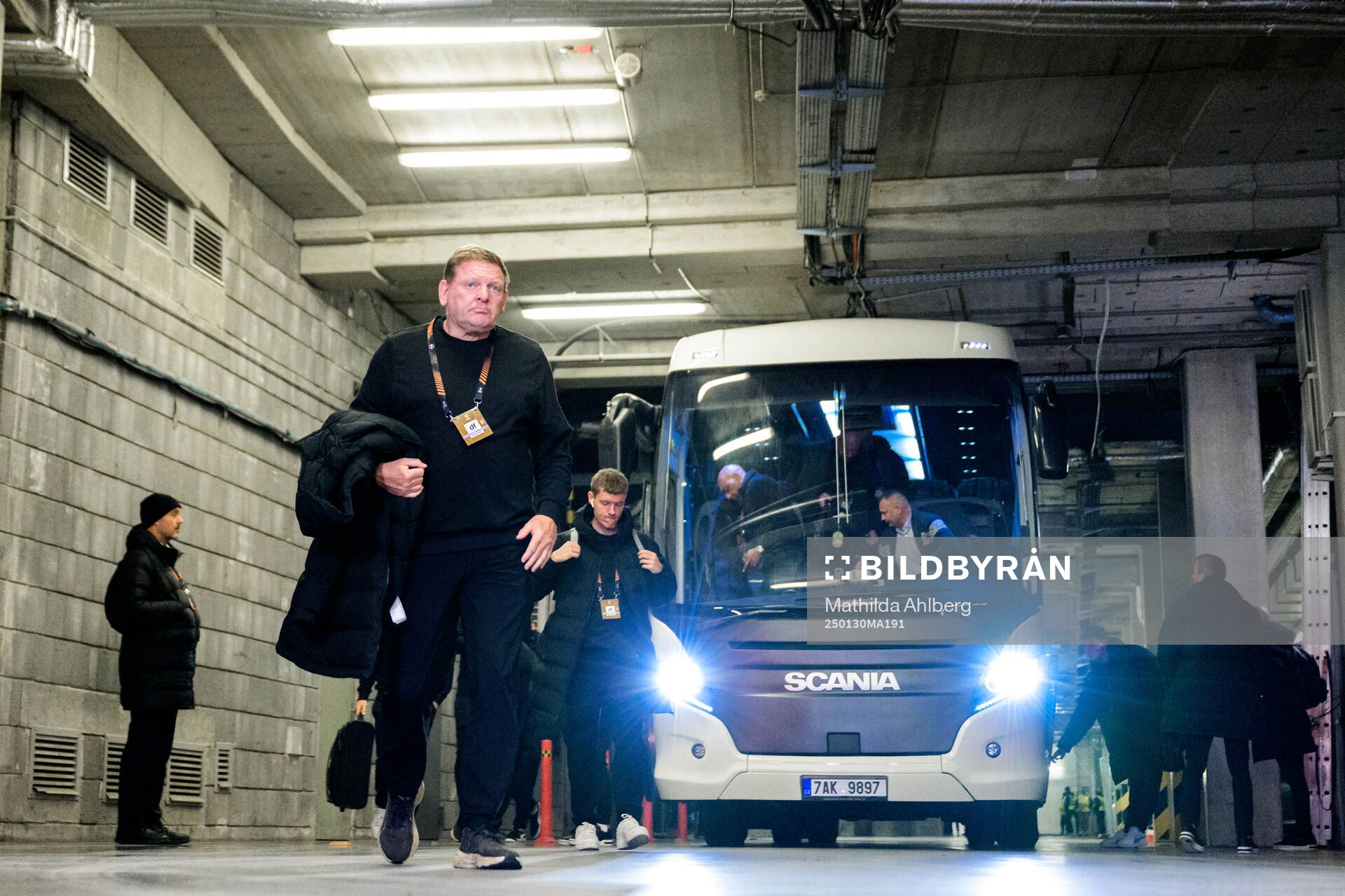 Sports coordinator Alf Westerberg of Malmö FF