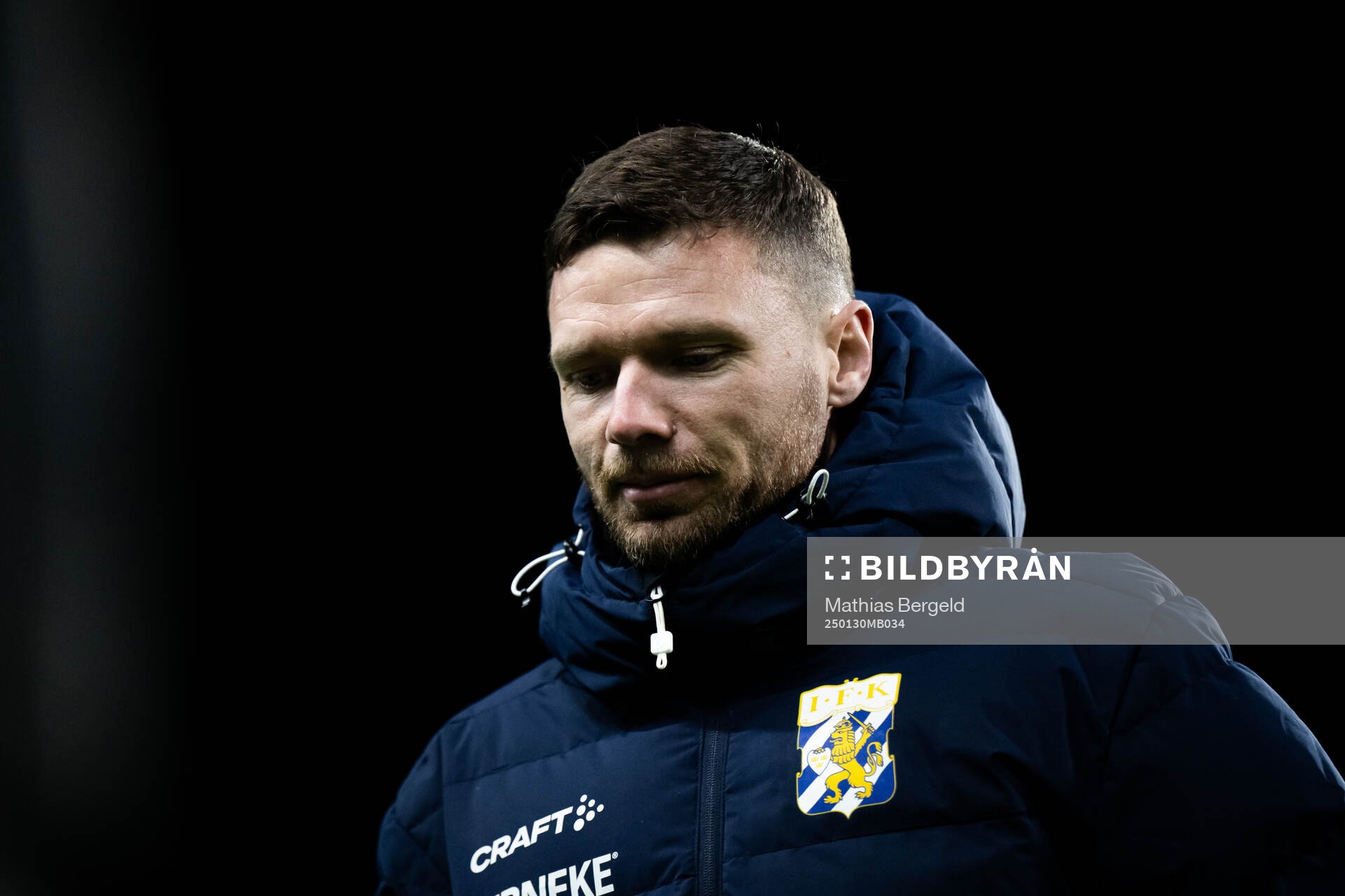 Assistant coach Marcus Berg of IFK Göteborg
