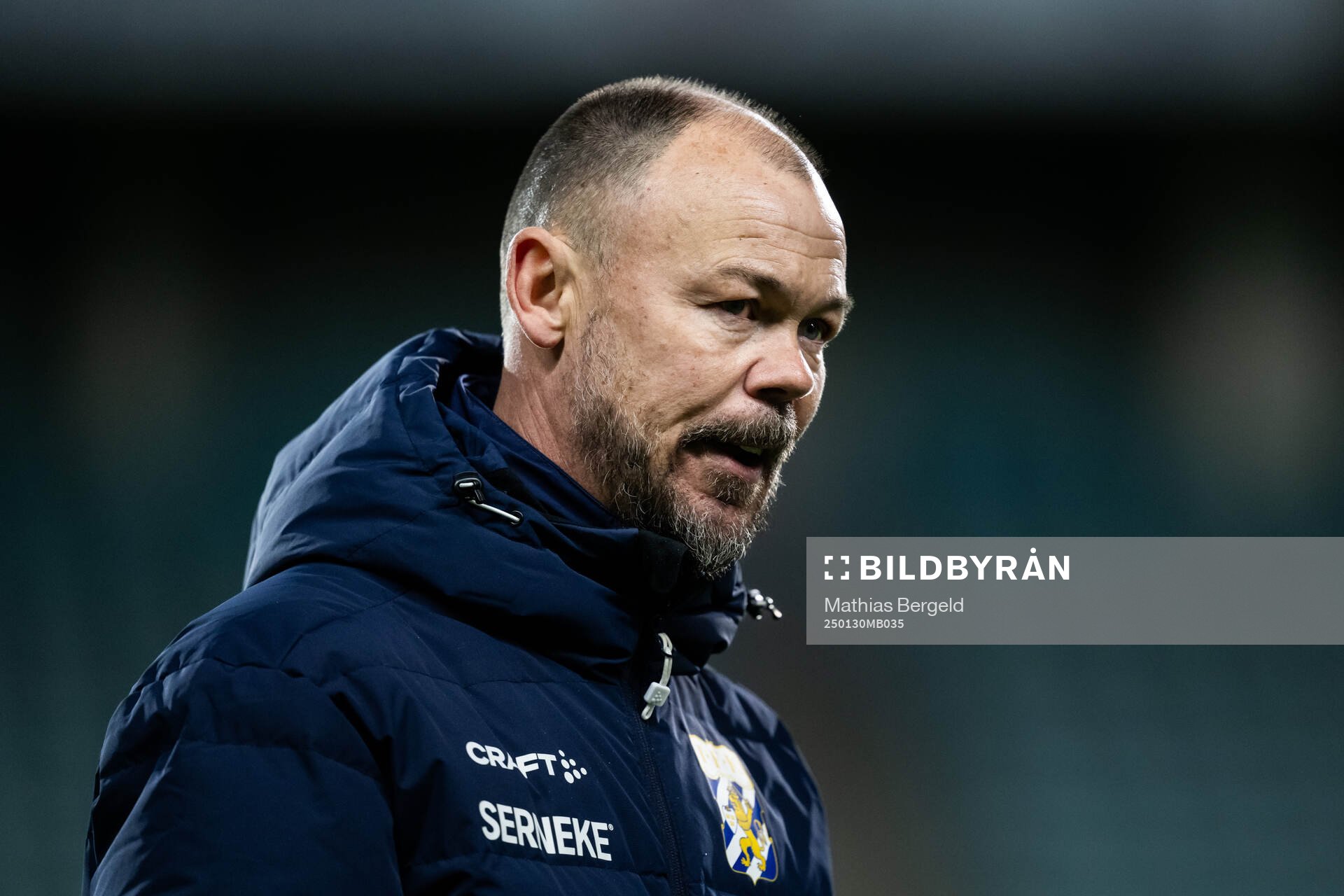 Assistant coach Joachim Björklund of IFK Göteborg