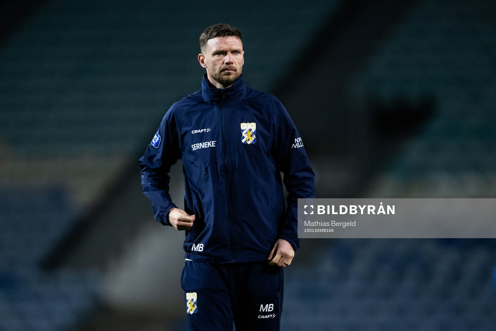 Assistant coach Marcus Berg of IFK Göteborg