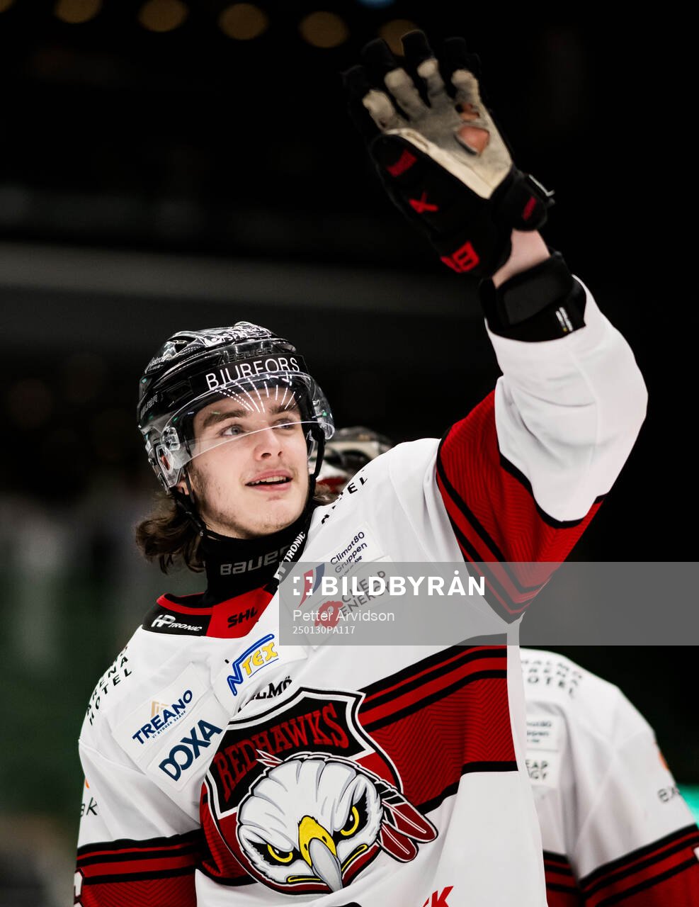 Malmö Redhawks Dominik Badinka jublar
