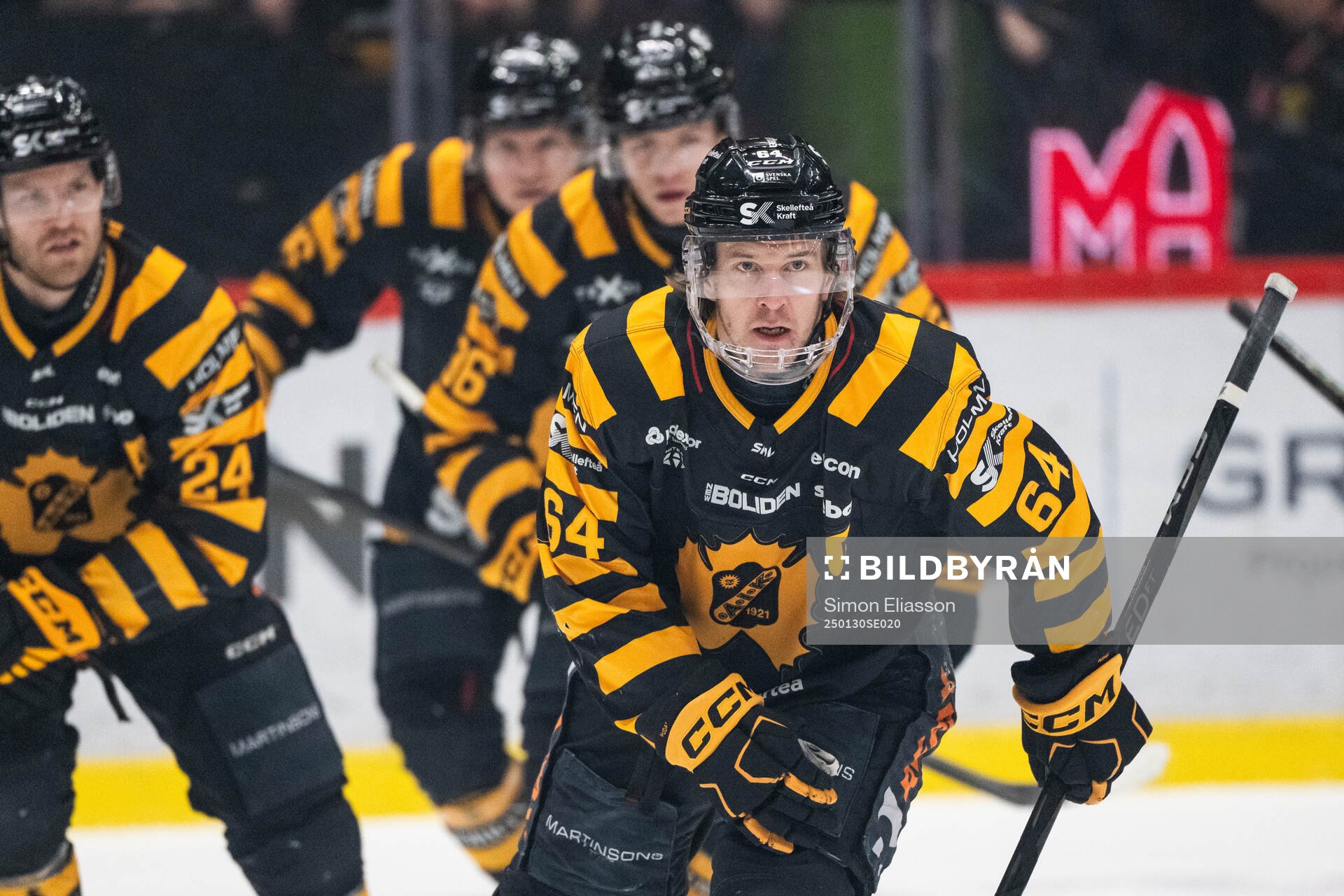 Skellefteås Jonathan Pudas jublar