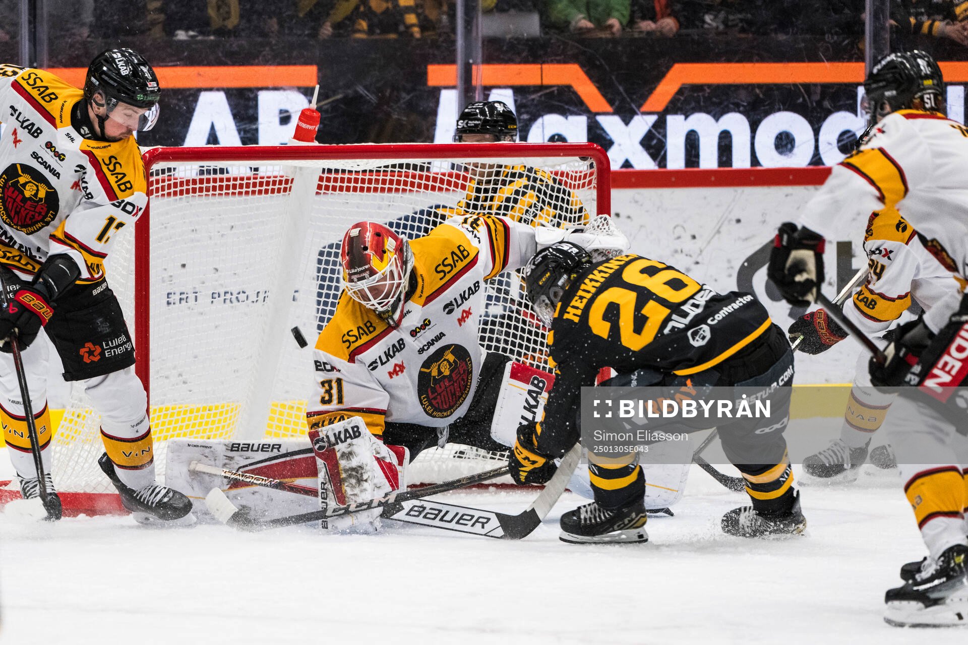 Skellefteås Anton Heikkinen och Luleås Matteus Ward
