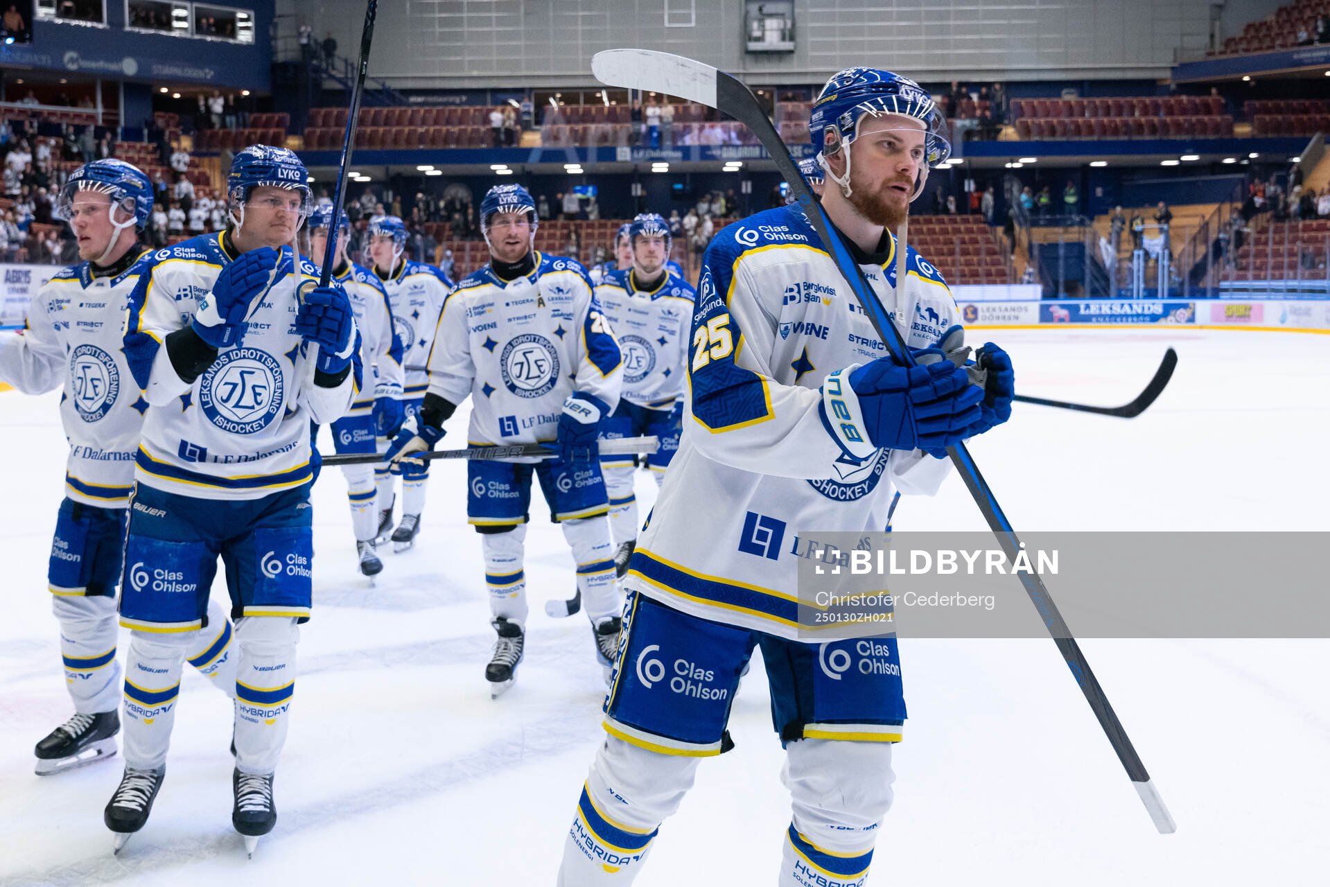 Leksands Lucas Elvenes jublar