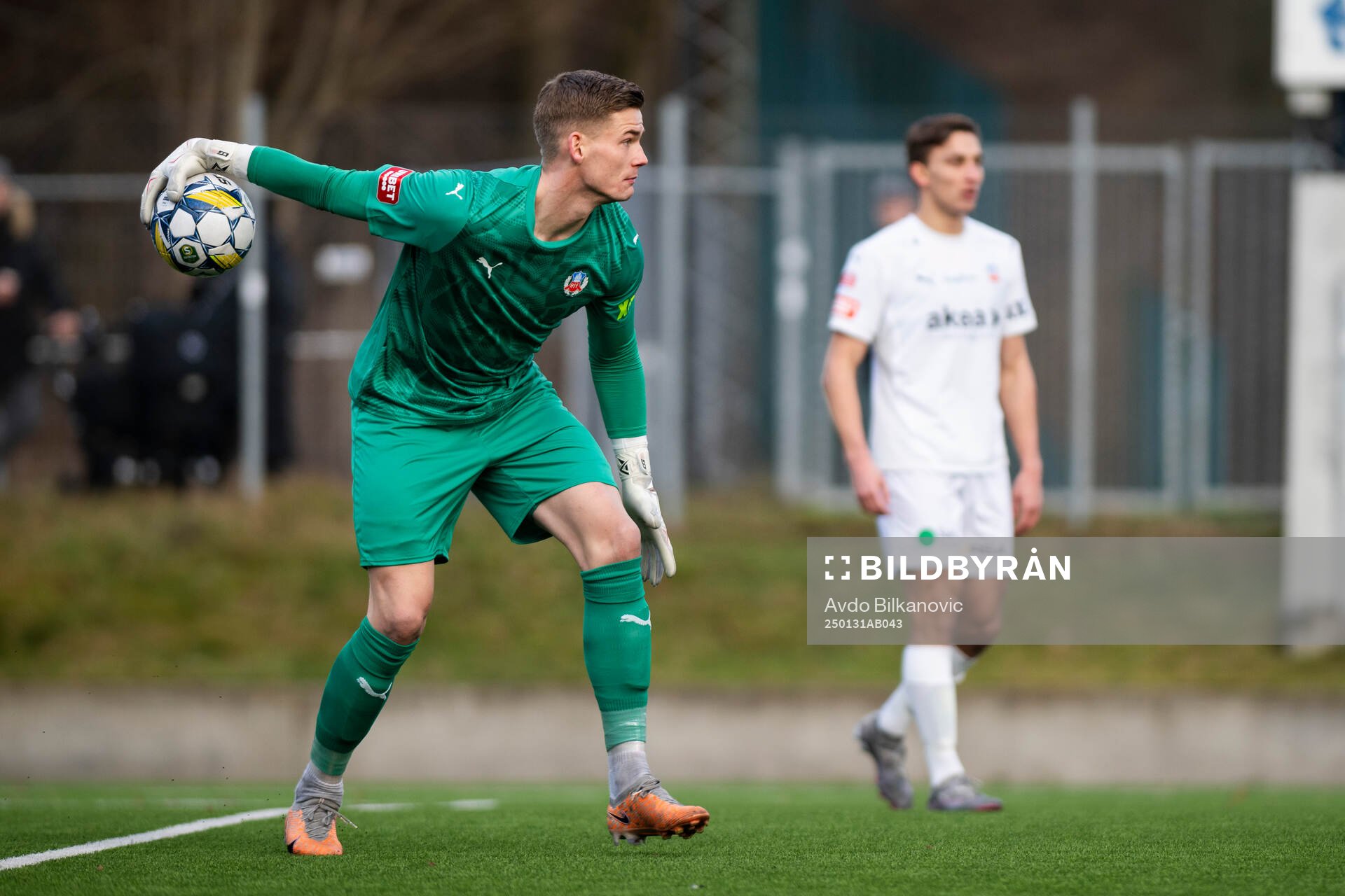 Helsingborgs målvakt Johan Brattberg