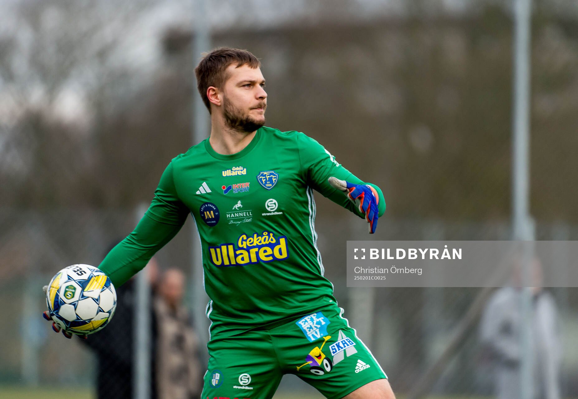 Falkenbergs målvakt Anton Andersson