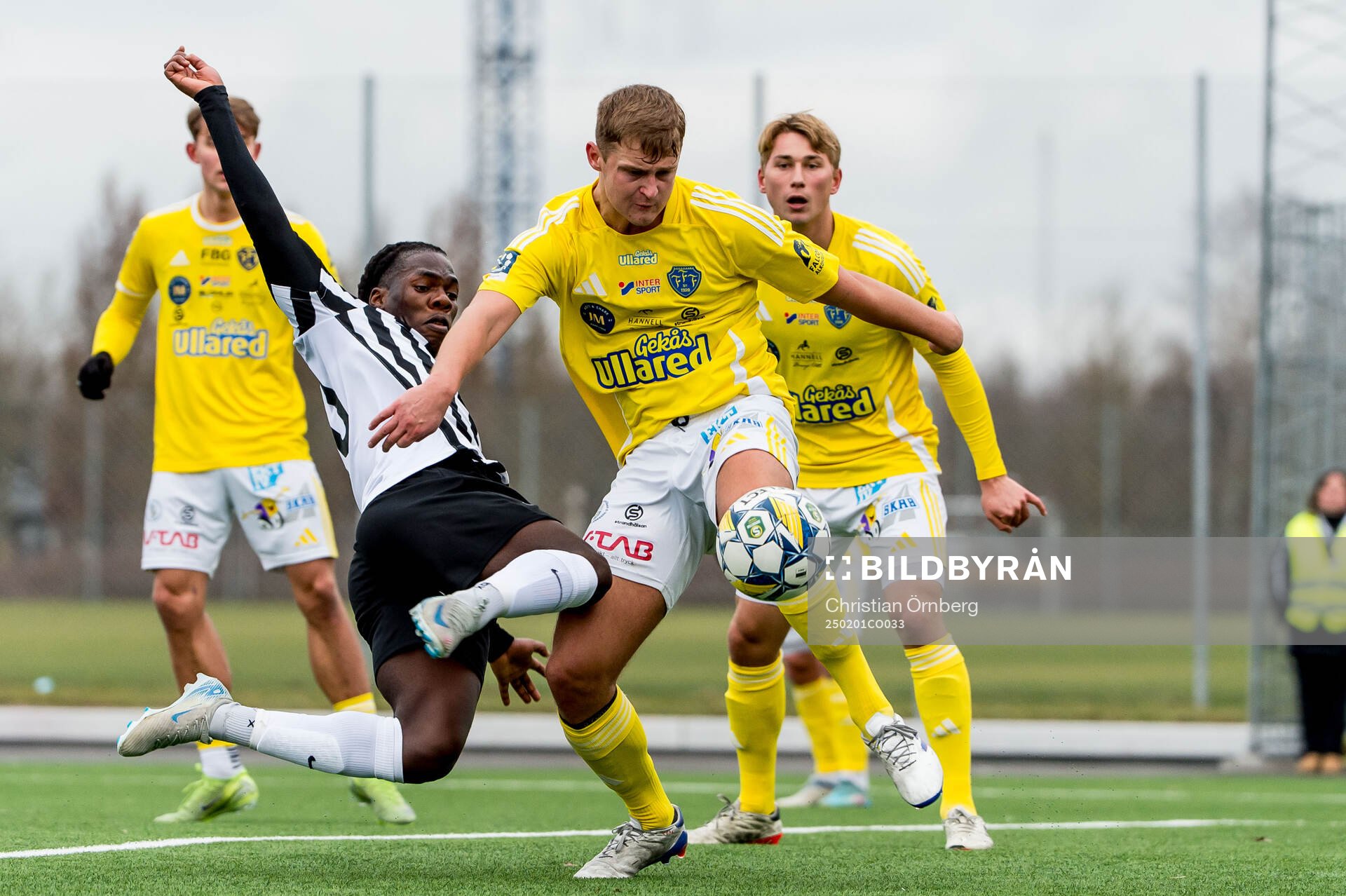 Landskronas Xavier Odhiambo och Falkenbergs Noel Hansson