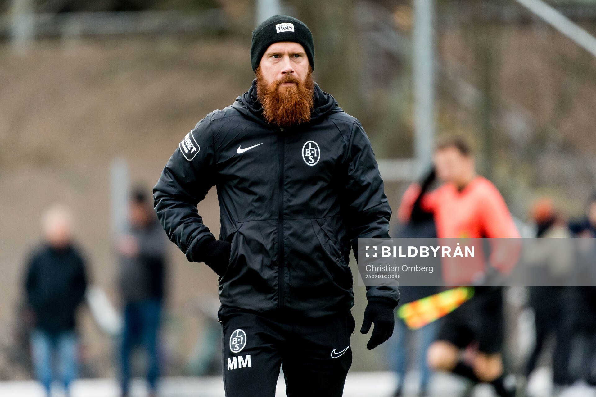 Landskronas tränare Max Mölder
