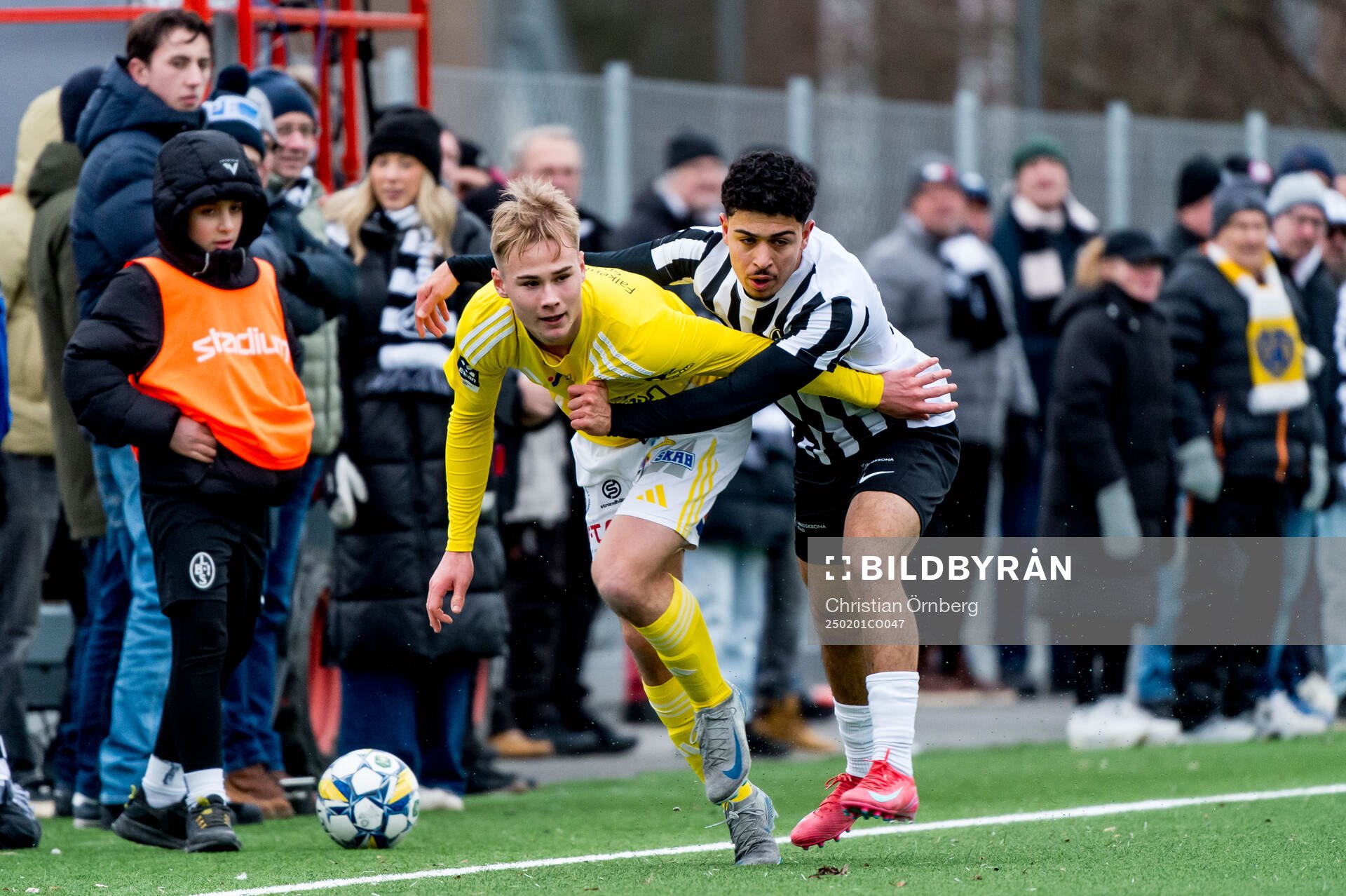 Falkenbergs Noel Lundgren och Landskronas Ramy Al-Karkhi