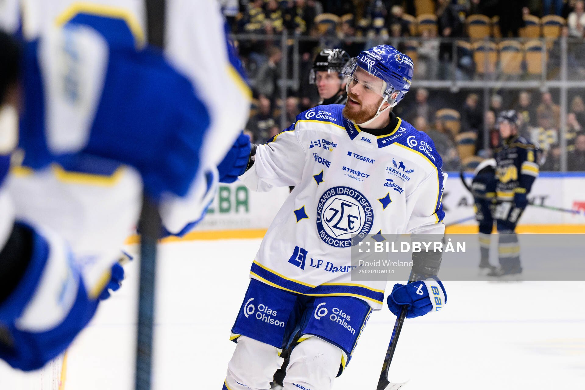 Leksands Lucas Elvenes jublar