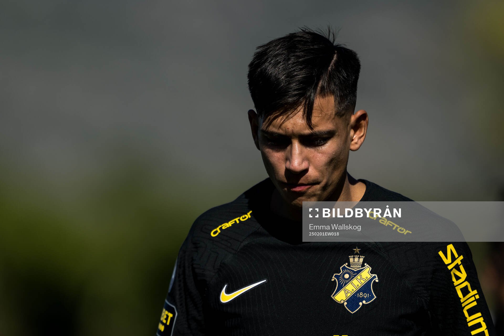 Danilo Al-Saed of AIK looks dejected