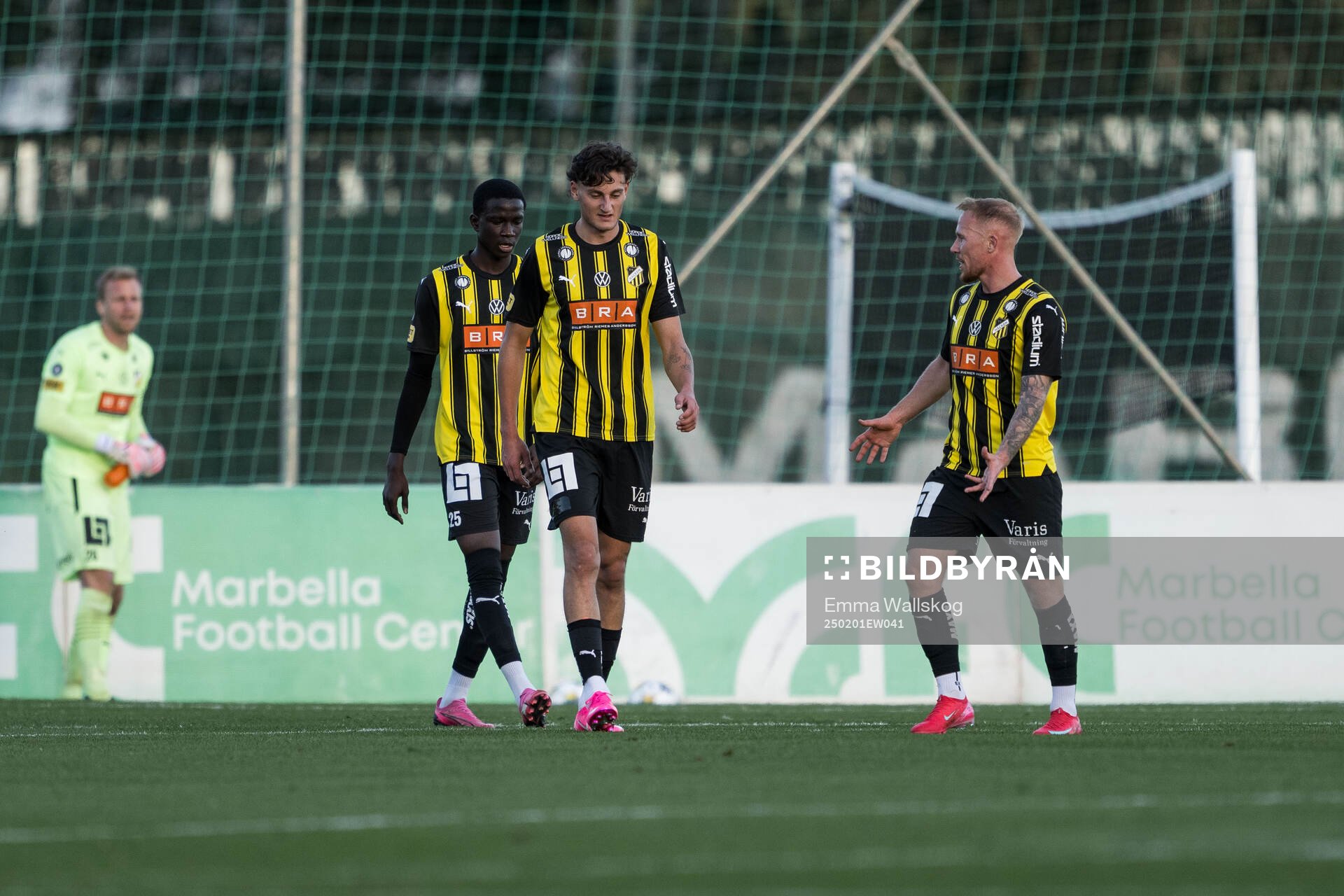 Abdoulaye Faye, Silas Andersen and Mikkel Rygaard Jensen of