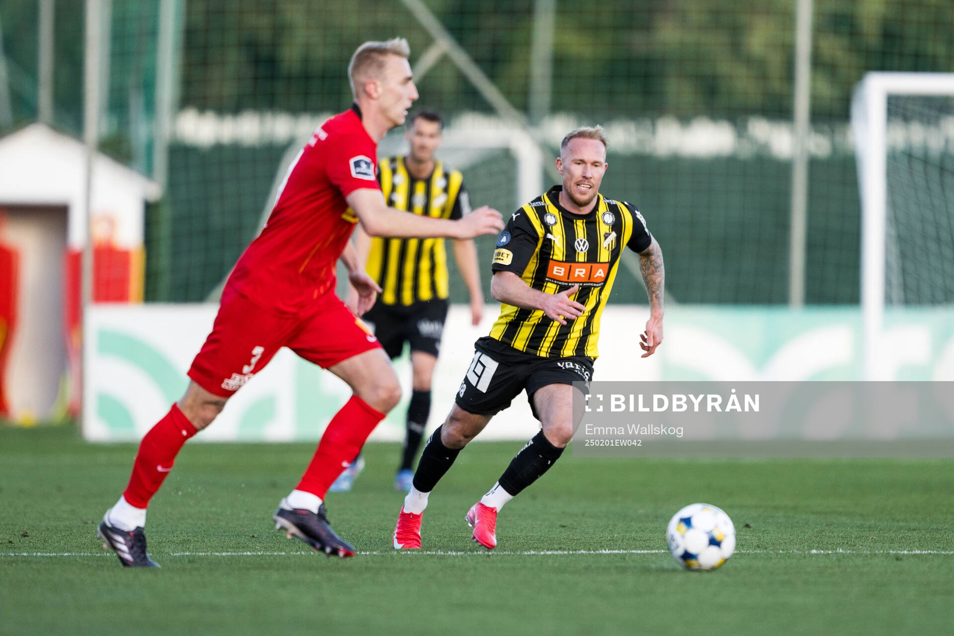 Tobias Salquist of FC Nordsjälland and Mikkel Rygaard