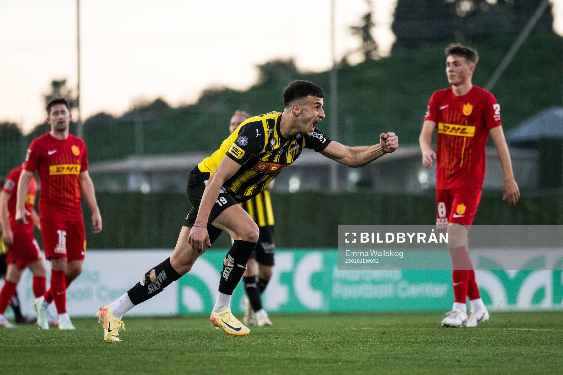 Srdjan Hrstic of Häcken celebrates