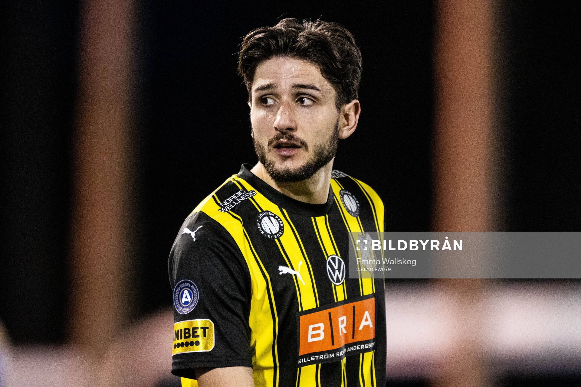 Filip Trpcevski of Häcken looks dejected