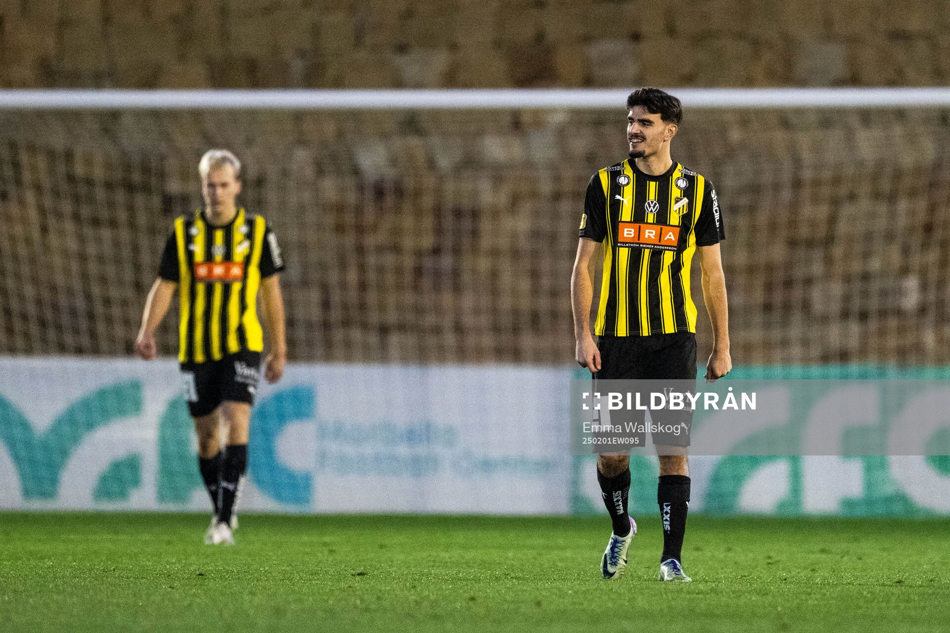 Nikola Mitrovic of Häcken looks dejected