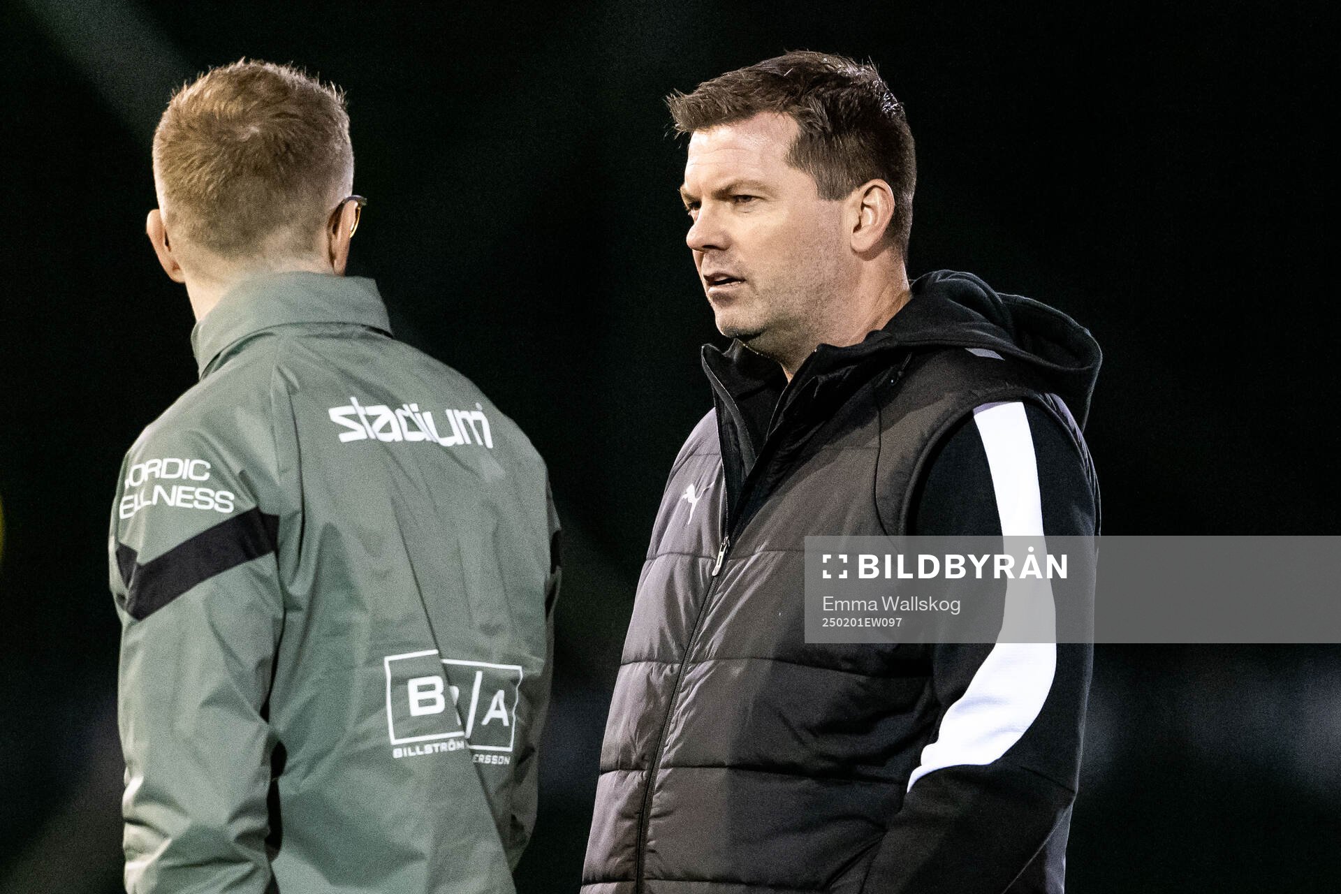 Head coach Jens Gustafsson of Häcken looks dejected