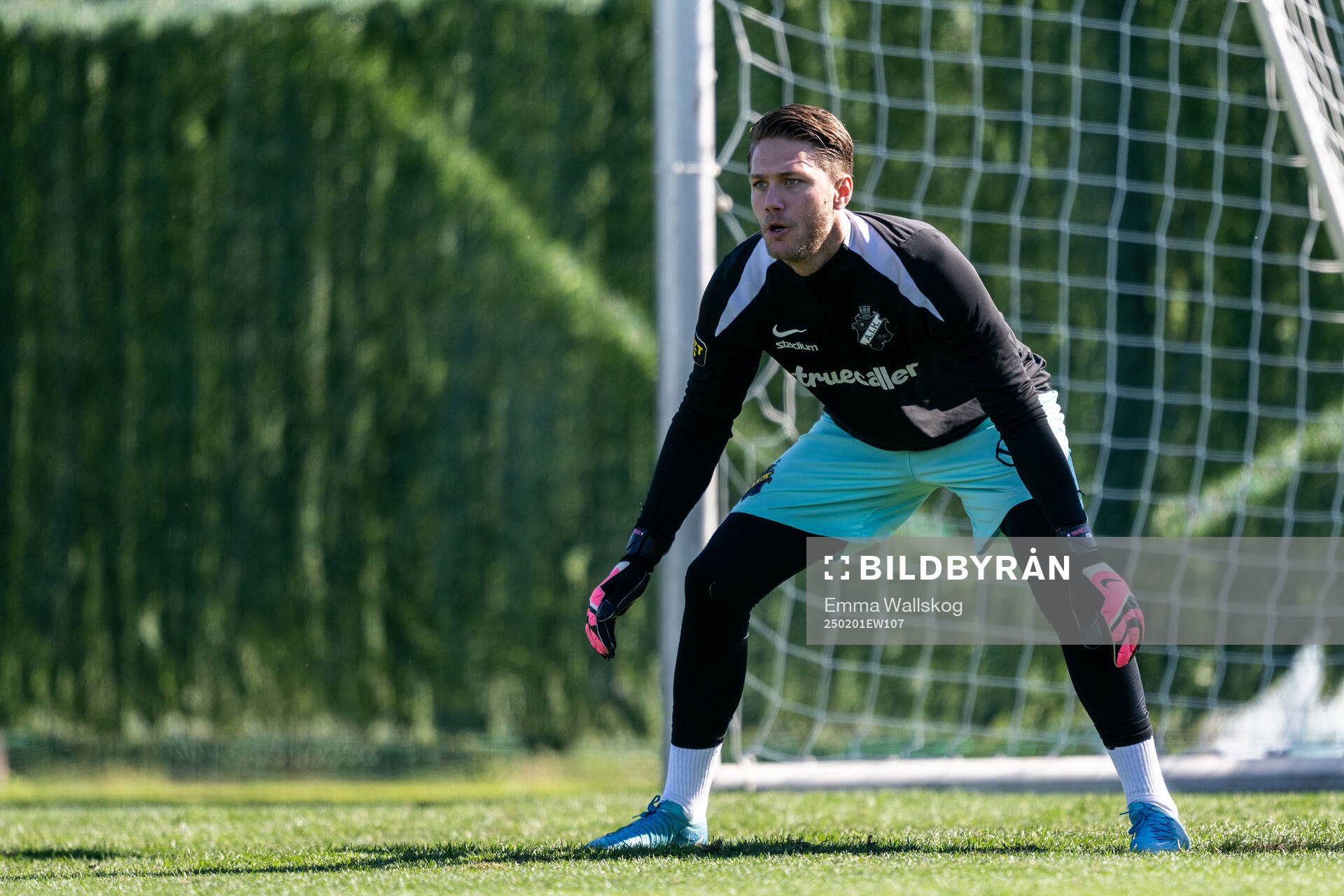 Goalkeeper Kalle Joelsson of AIK