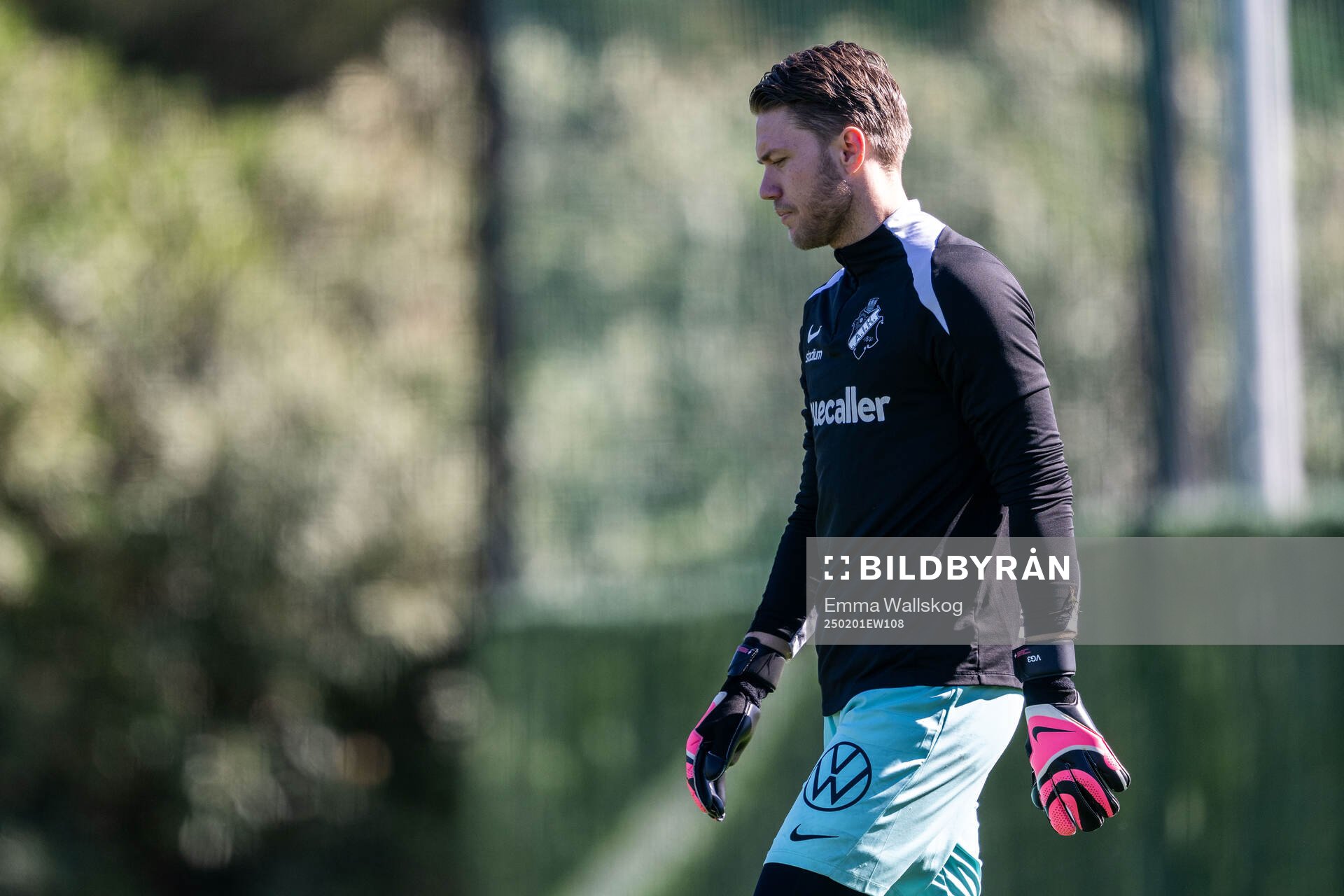 Goalkeeper Kalle Joelsson of AIK