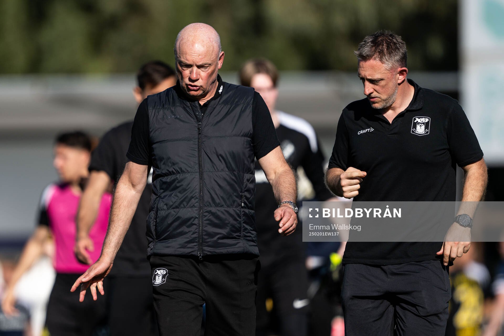 Head coach Uwe Rösler of AGF Århus