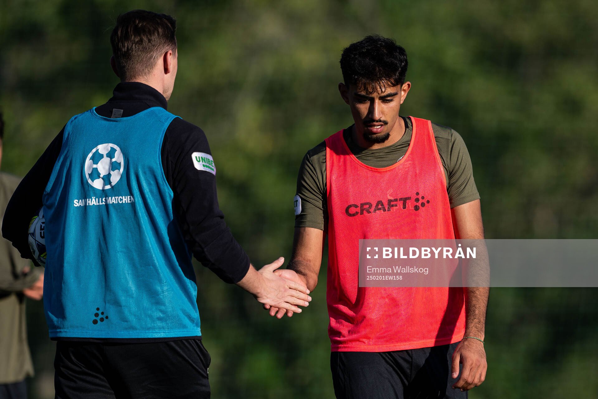 Hammarbys assisterande tränare Douglas Jakobsen och
