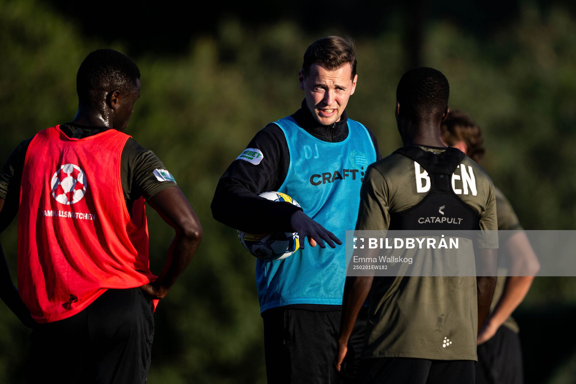 Hammarbys assisterande tränare Douglas Jakobsen