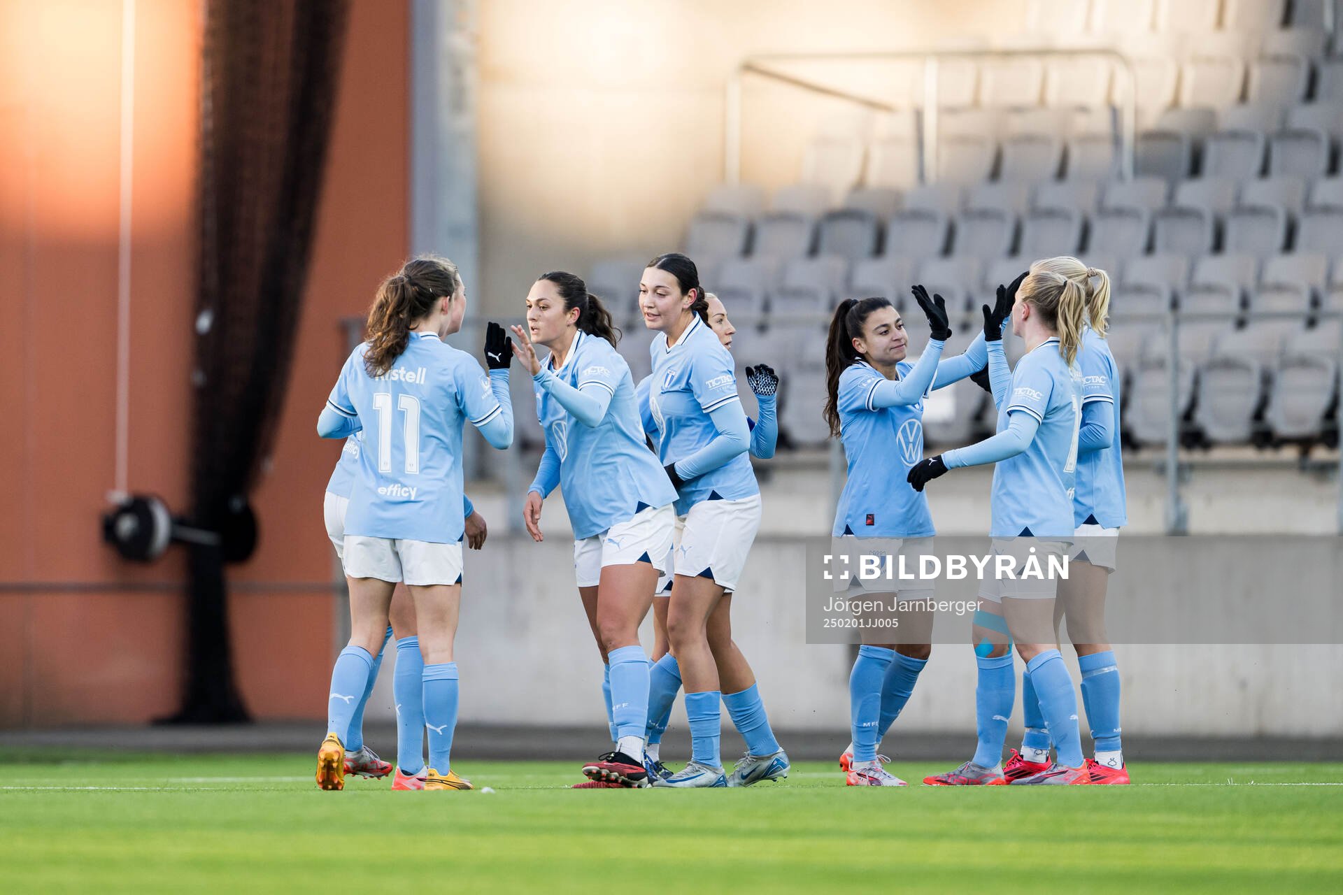 Malmö FFs Isabella D'Aquila jublar