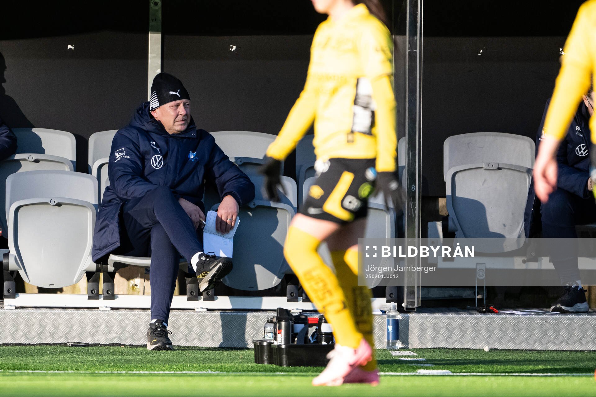 Malmö FFs tränare Jonas Valfridsson