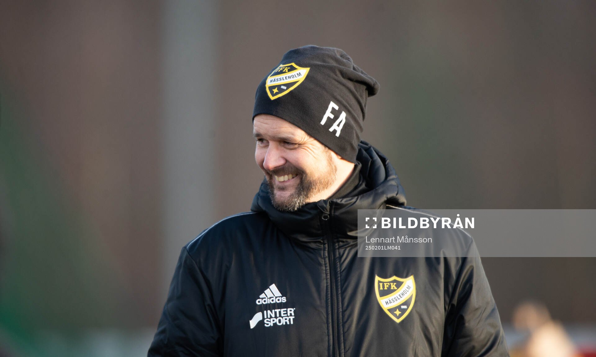 IFK Hässleholms tränare Fredrik Ahlgren i