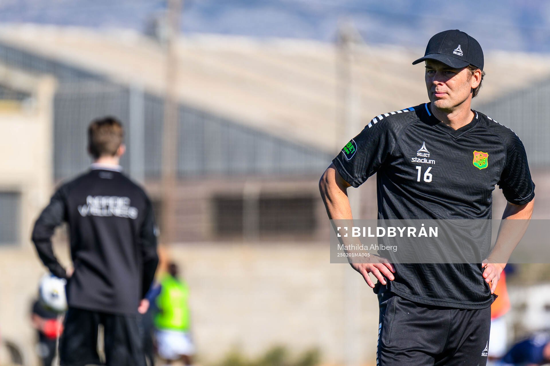 Head coach Fredrik Holmberg of GAIS