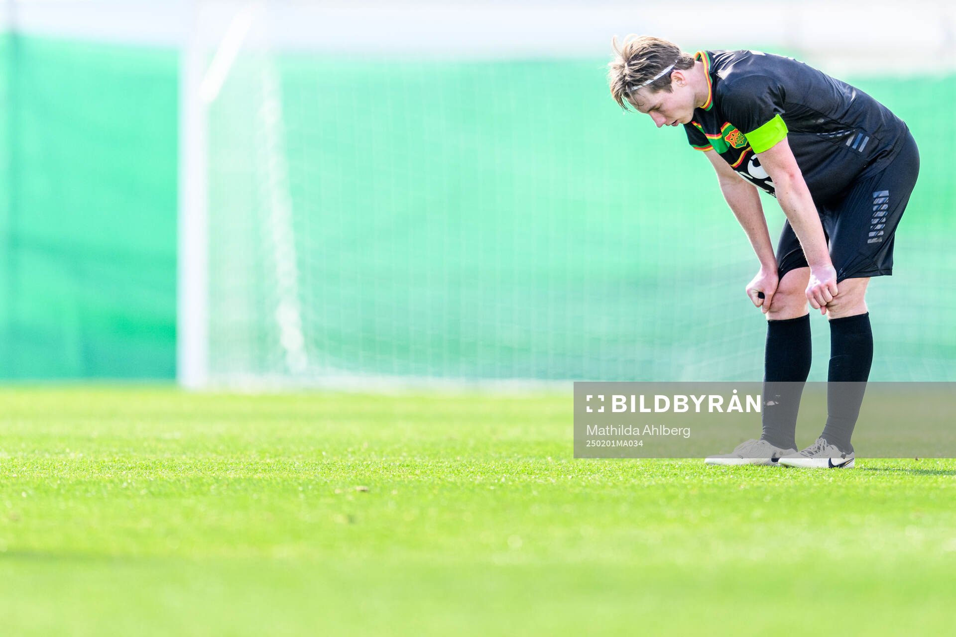 Robin Frej of GAIS looks dejected
