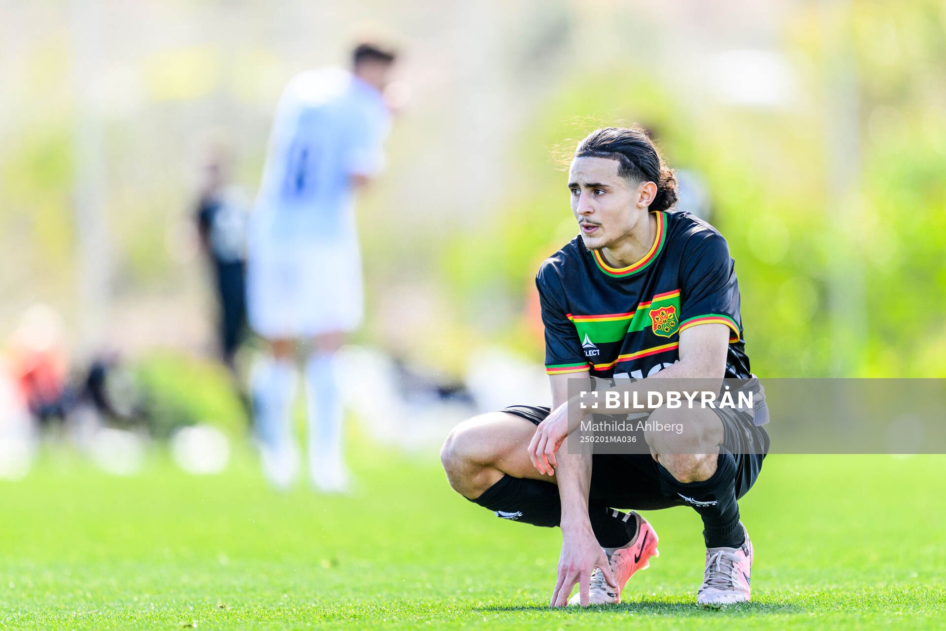 Amin Boudri of GAIS looks dejected