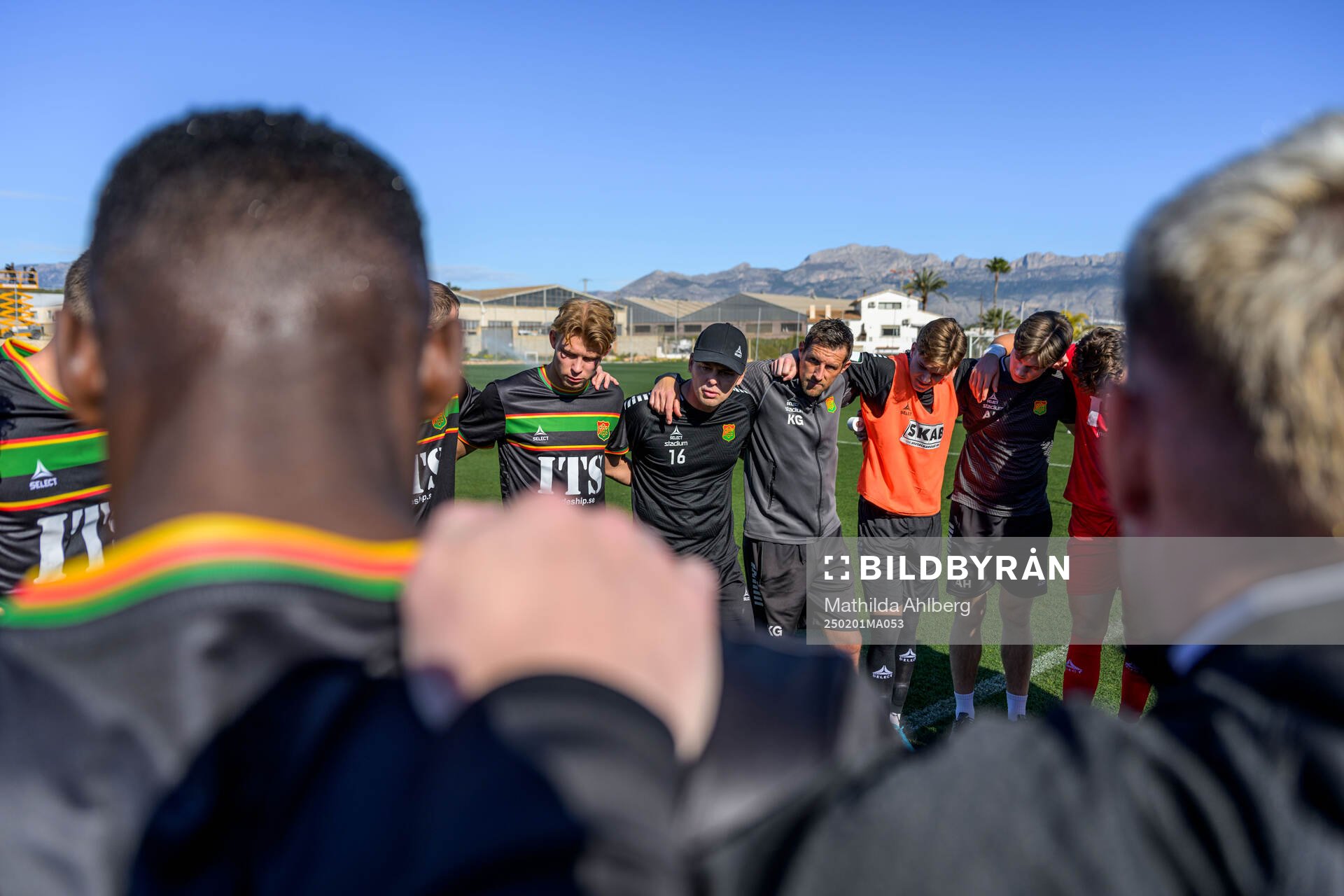 Head coach Fredrik Holmberg of GAIS