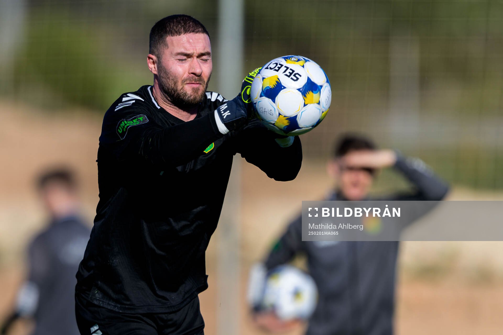 GAIS målvakt Mergim Krasniqi