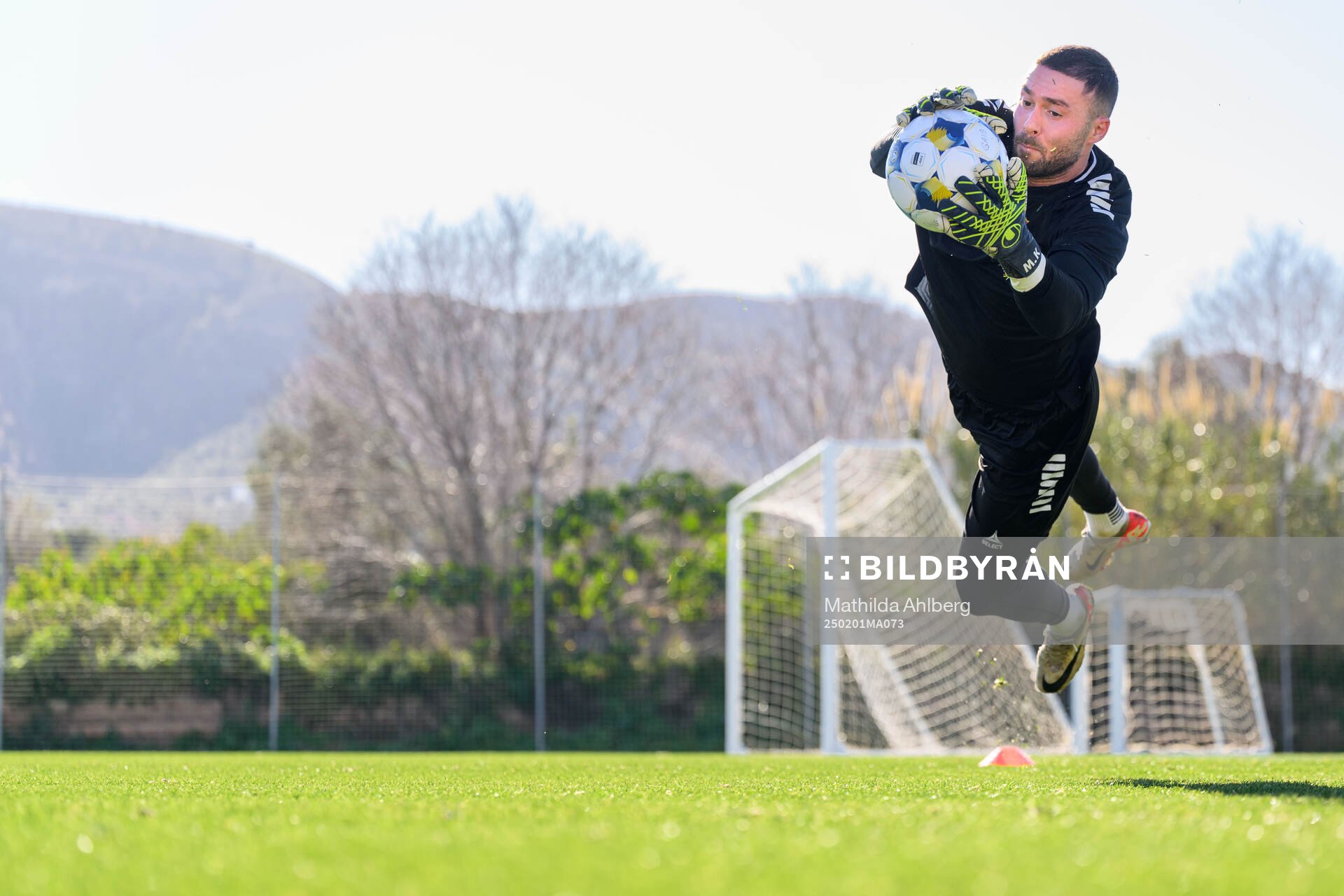 GAIS målvakt Mergim Krasniqi