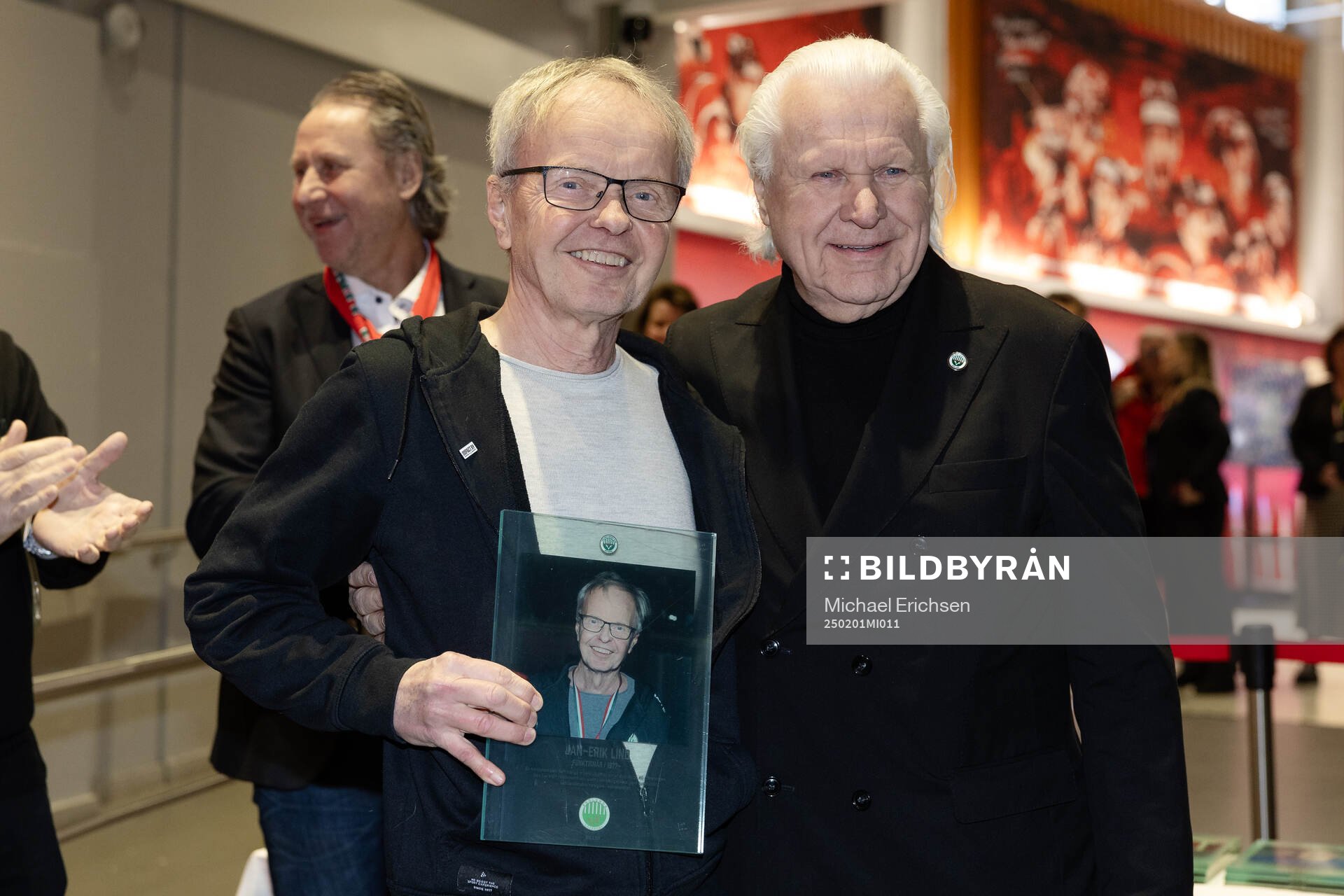 Funktionären Jan-Erik Lind och Frölundas ordförande Mats