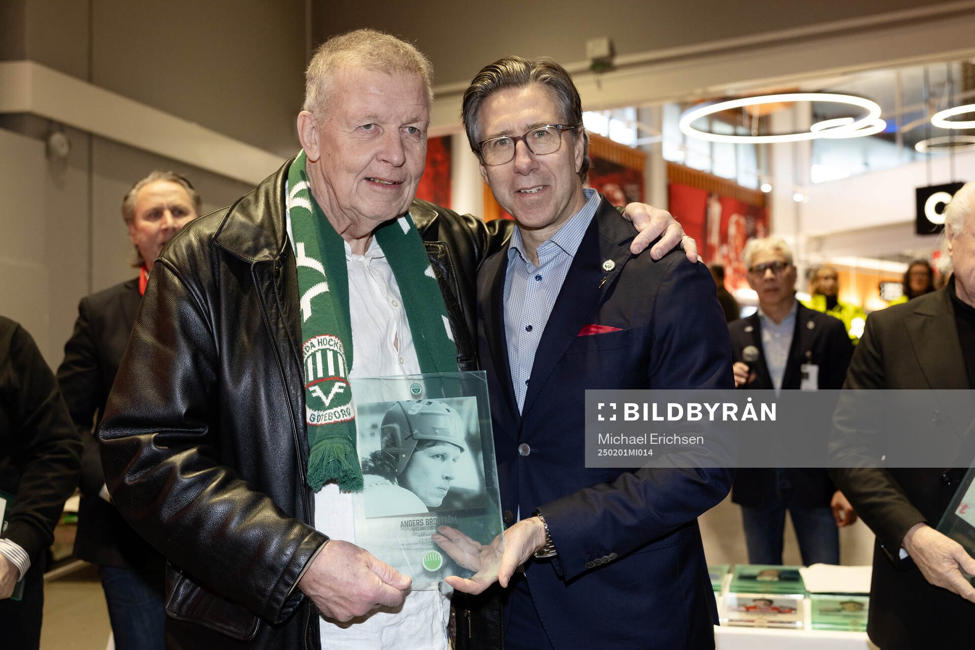 Tidigare Frölunda spelaren Anders Broström och