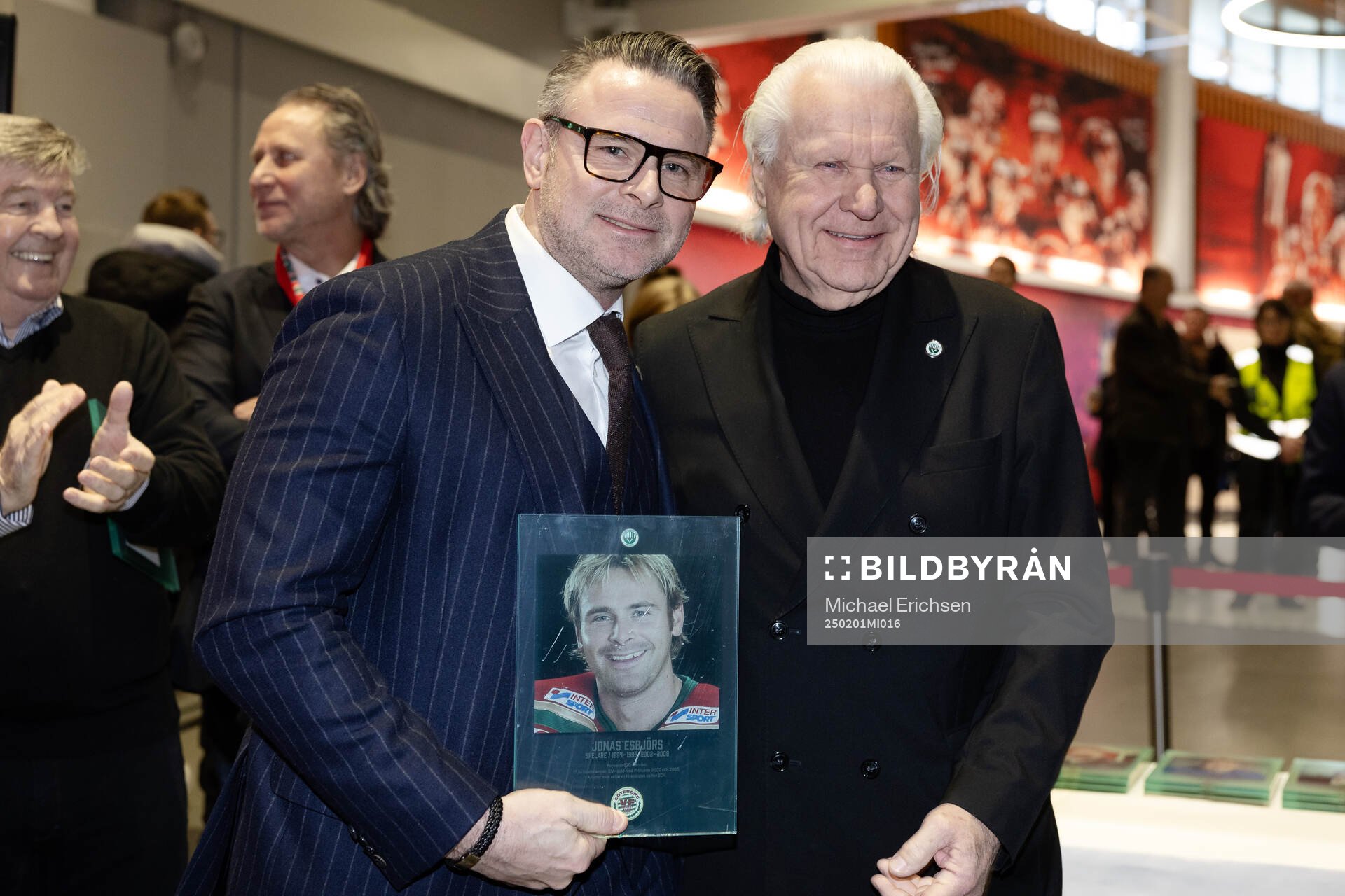 Tidigare Frölunda spelaren Jonas Esbjörs och Frölundas
