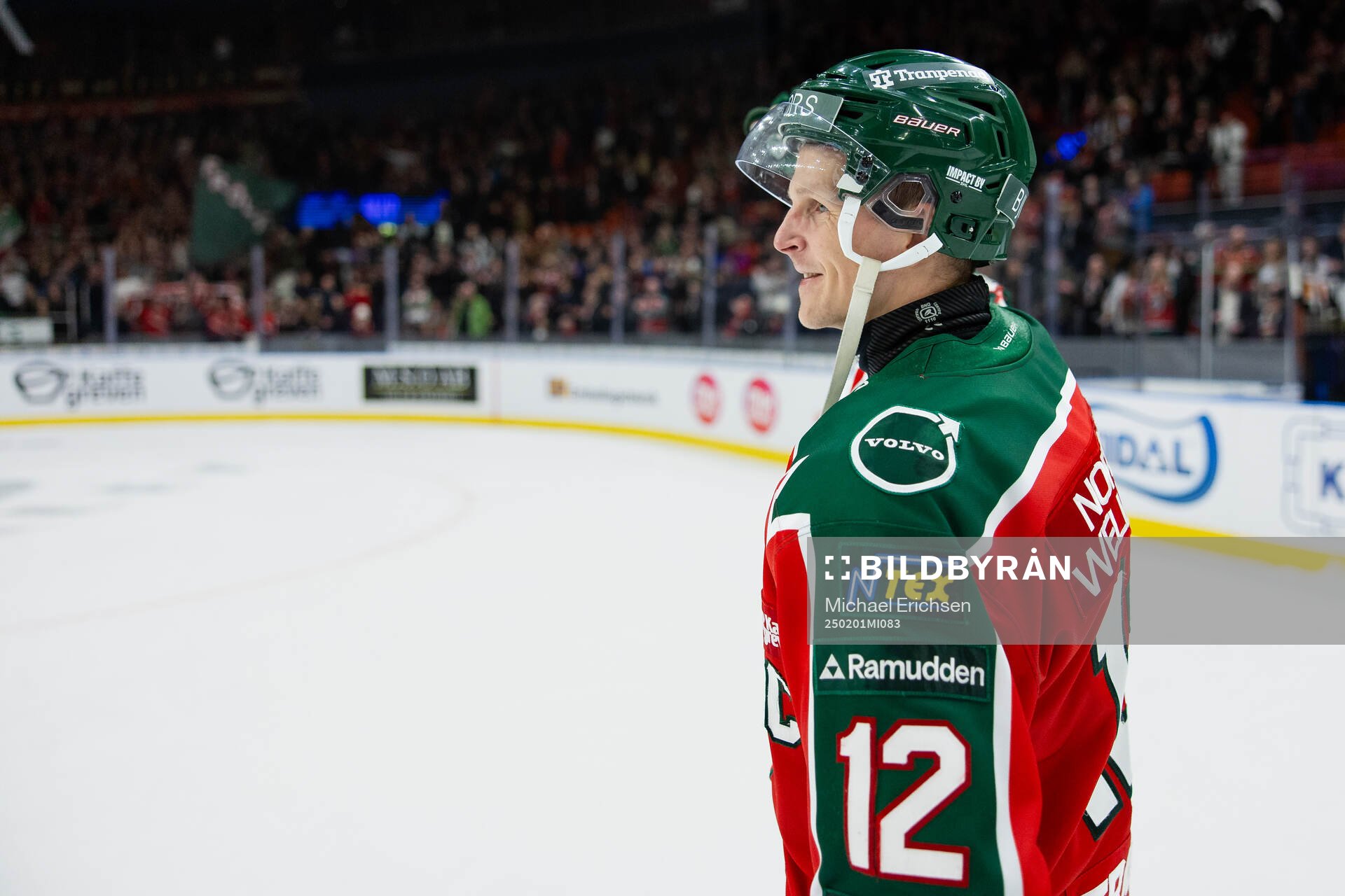 Frölundas Max Friberg jublar
