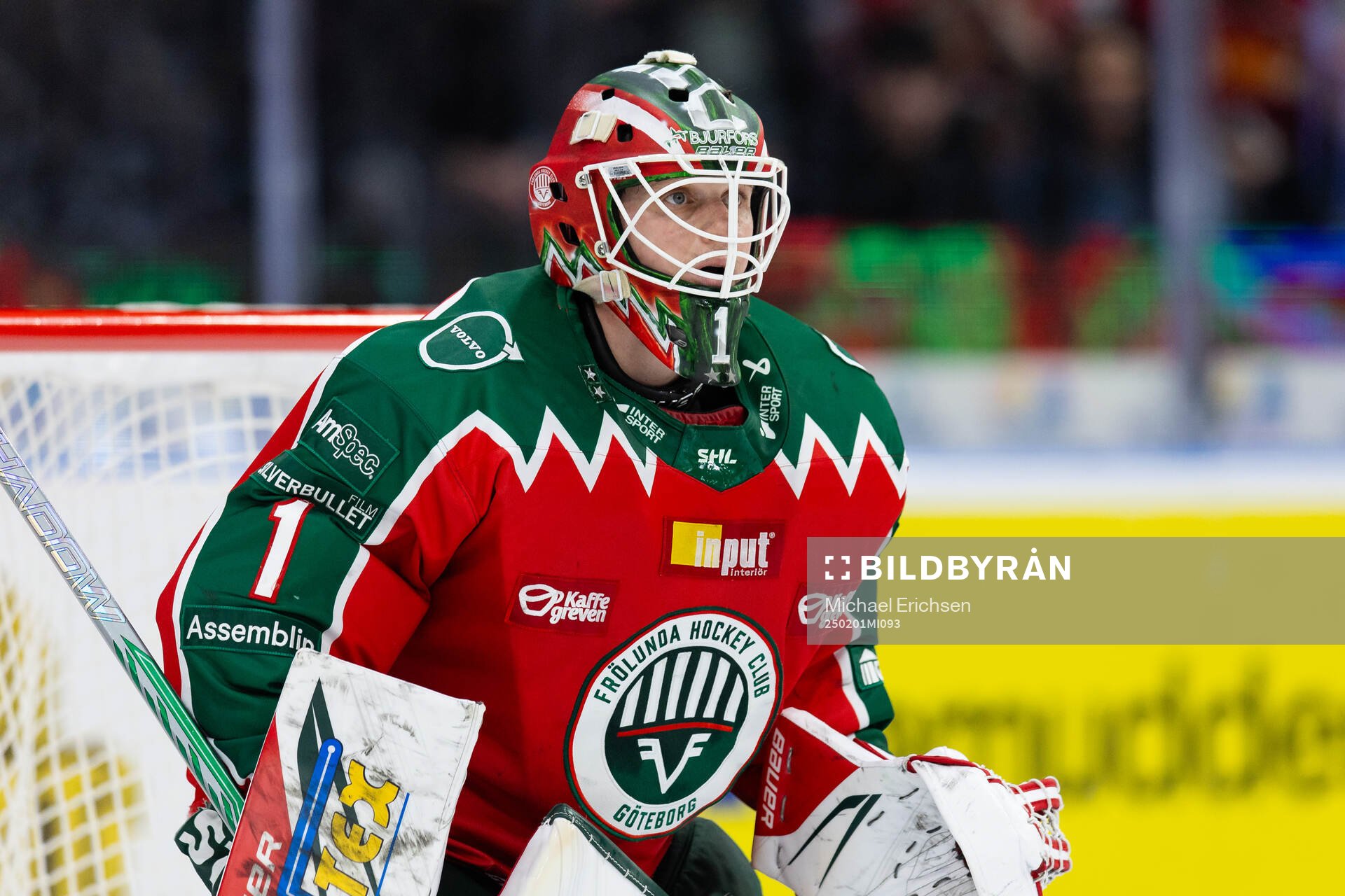 Frölundas målvakt Lars Johansson