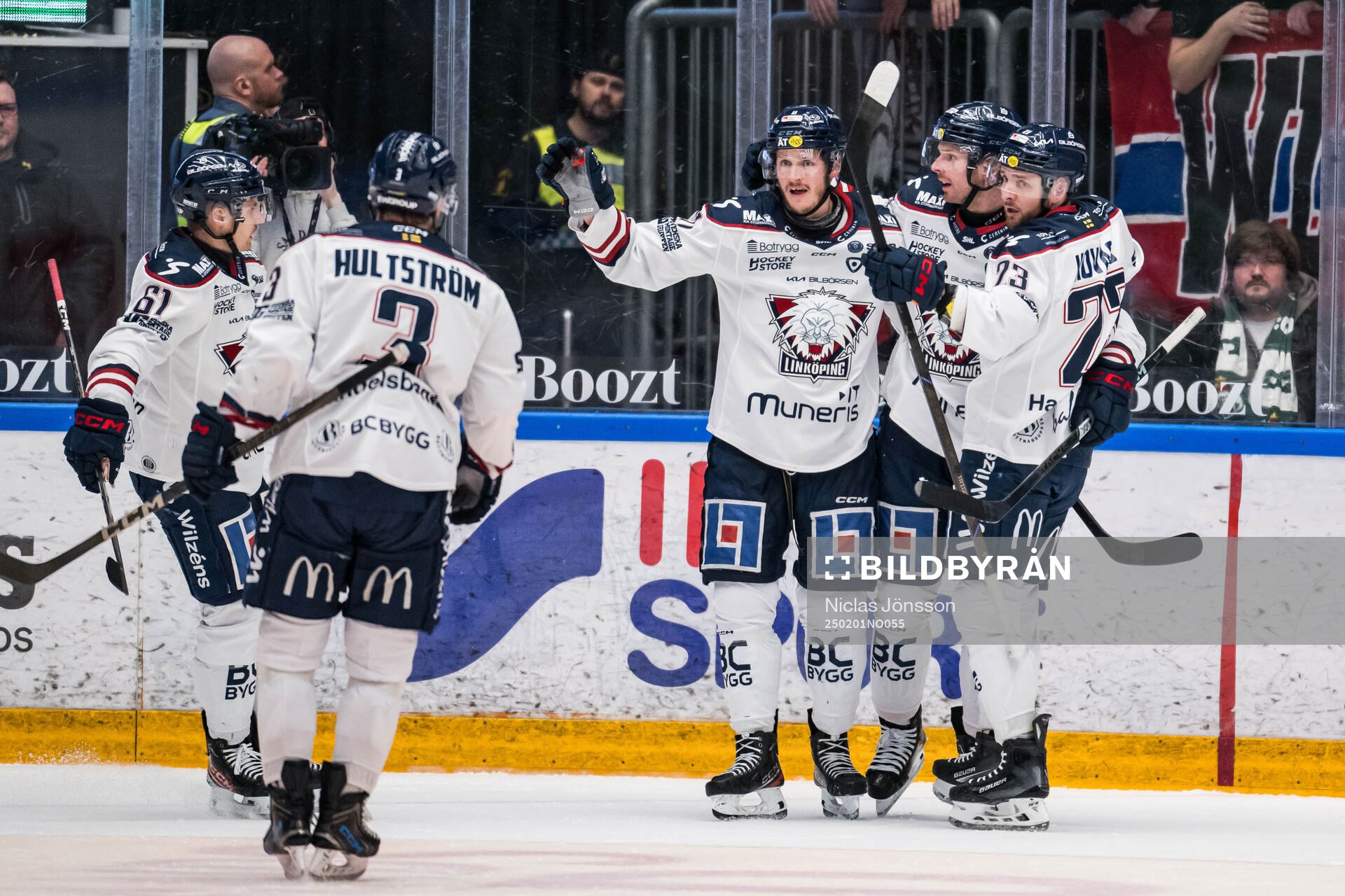 Linköpings Henrik Törnqvist, Christoffer Ehn och Robin
