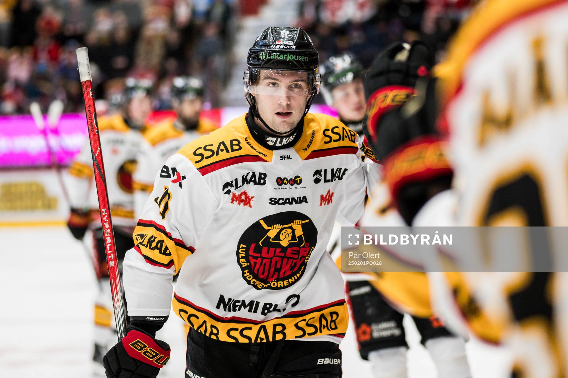 Luleås David Lilja jublar
